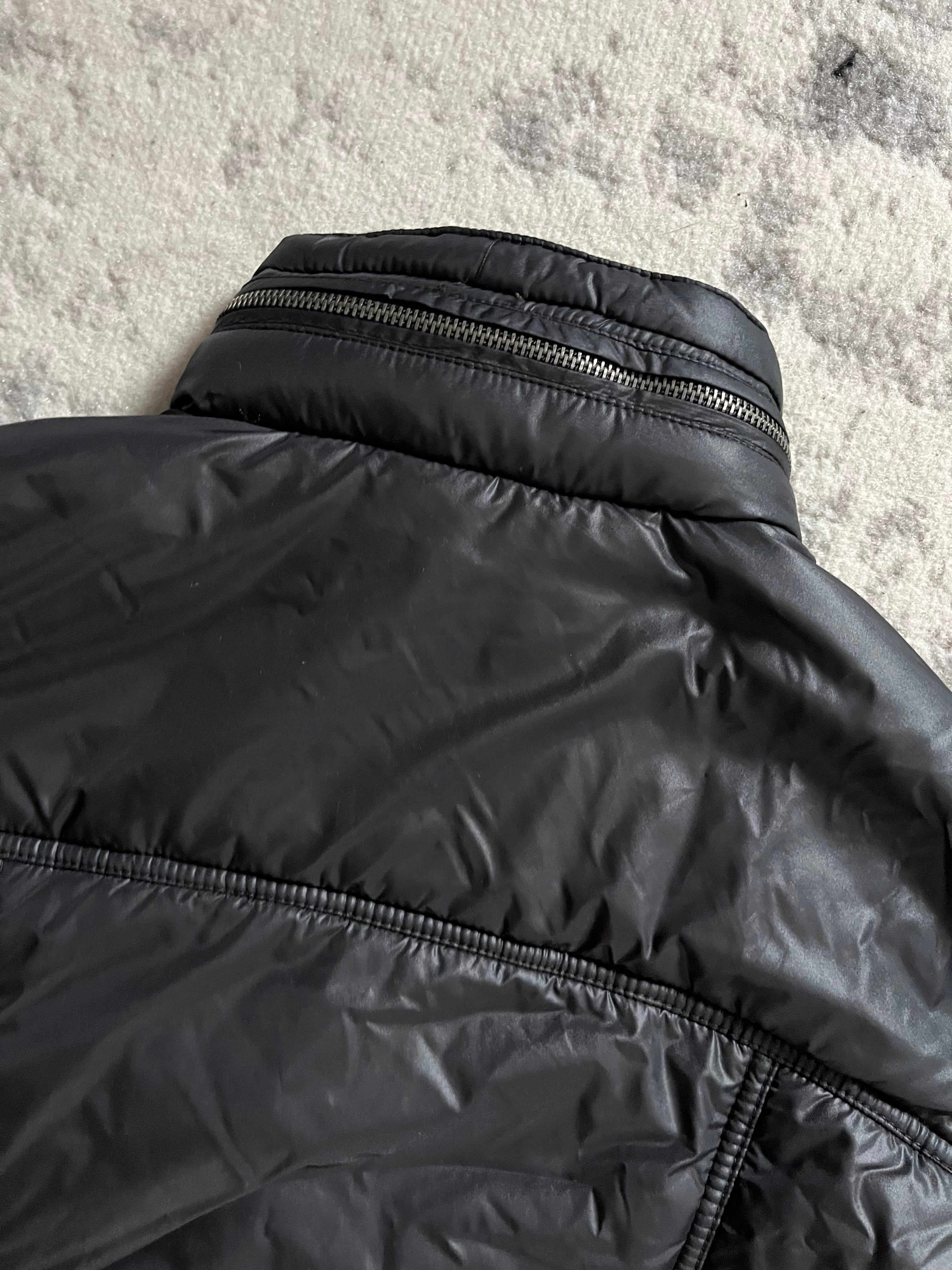 AW2003 Dolce & Gabbana Cargo Bomber Military Black Jacket (M)