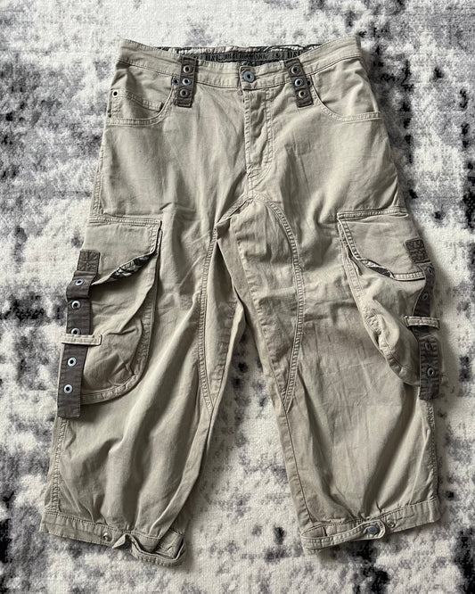 AW04 Dolce & Gabbana Casual Army Cargo Shorts (S)