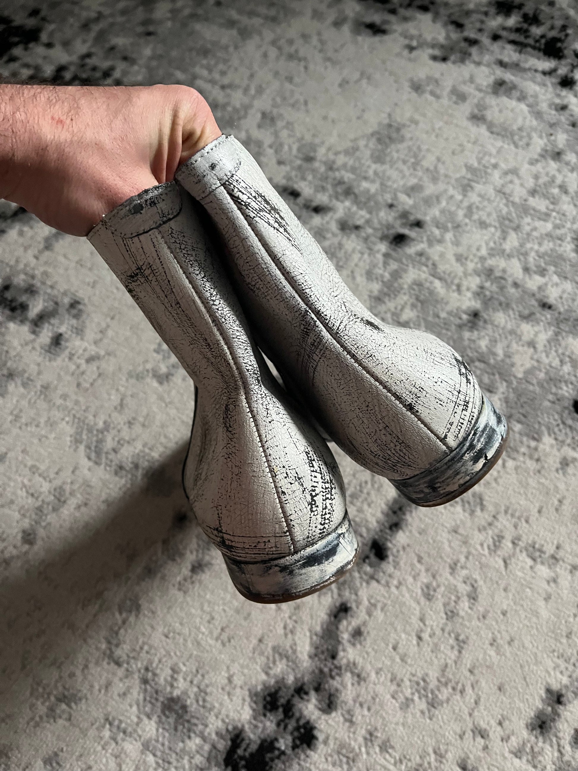 Maison margiela dirty sock abgenommene shoes