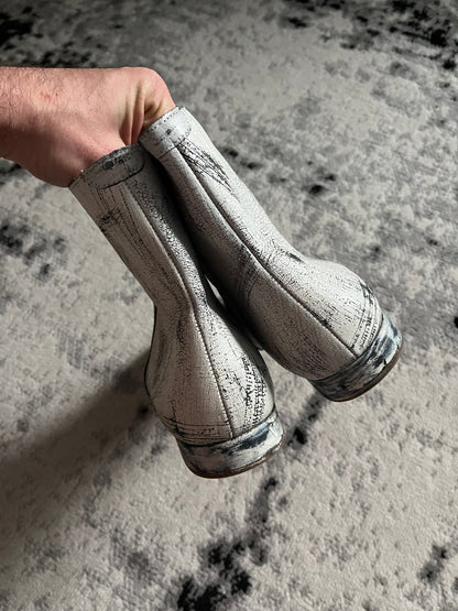 2012 Maison Margiela 白色 HM 靴子 (45eu/us11)