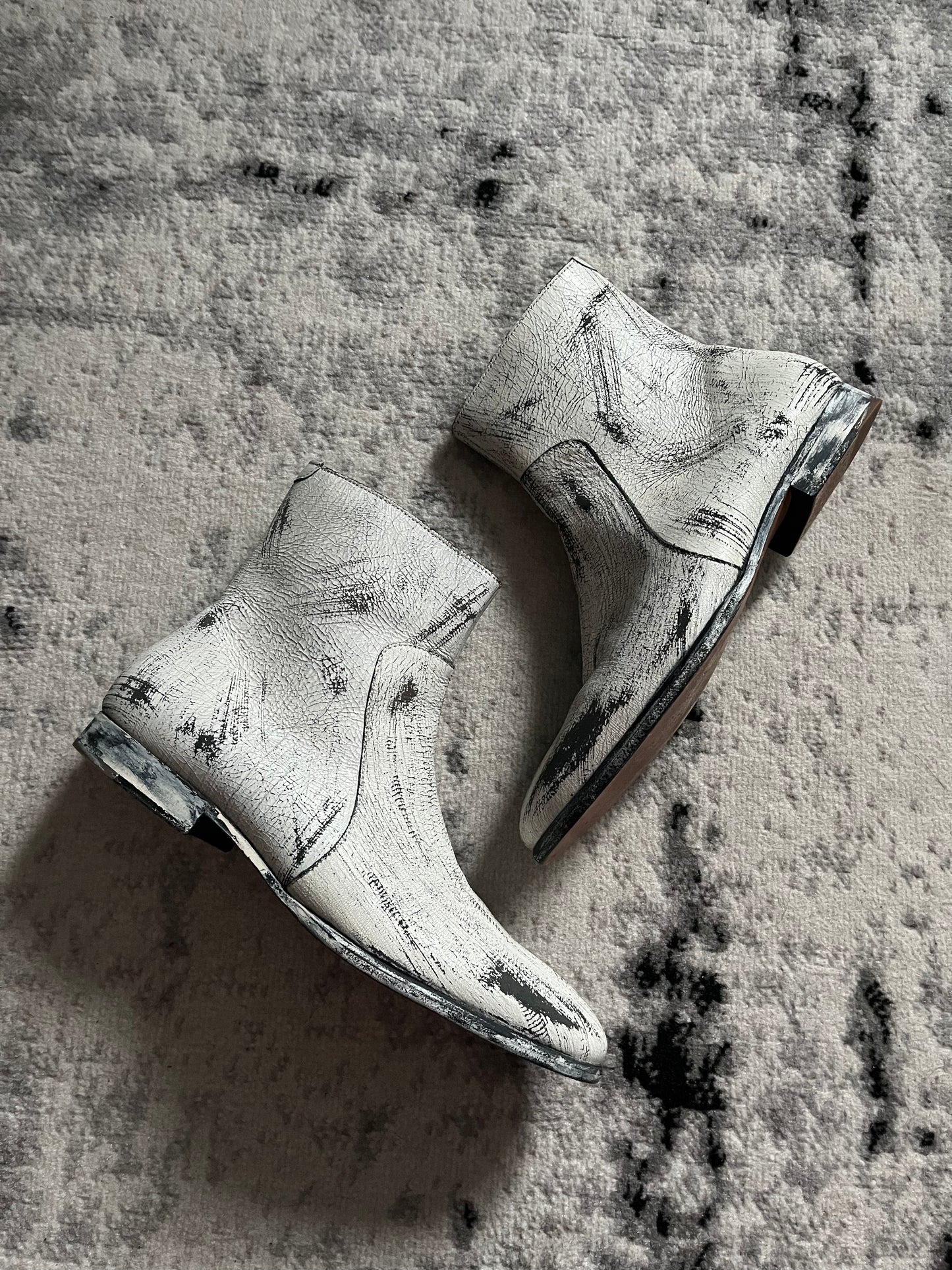 2012 Maison Margiela White HM Boots (45eu/us11)