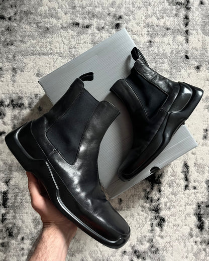 FW1999 Prada Leather Boots (42,5eu/us9)