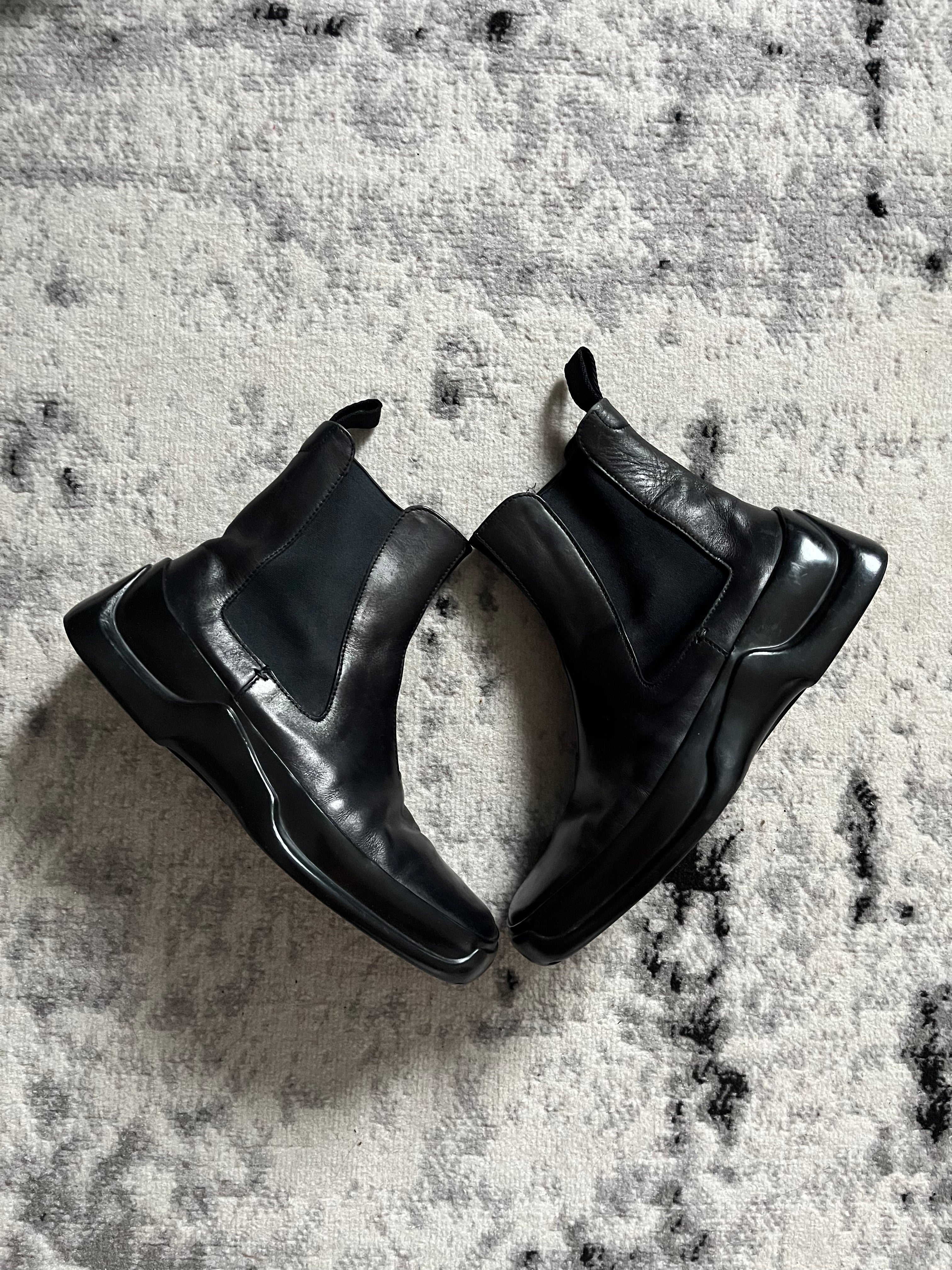 FW1999 プラダ レザー ブーツ (42,5eu/us9)