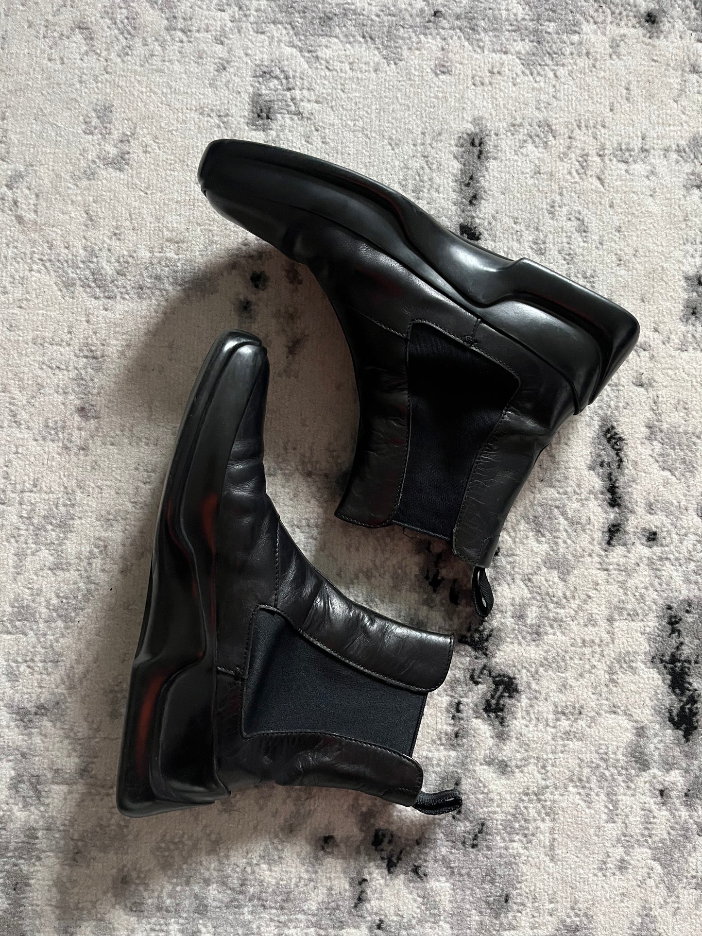 FW1999 Prada Leather Boots (42,5eu/us9)