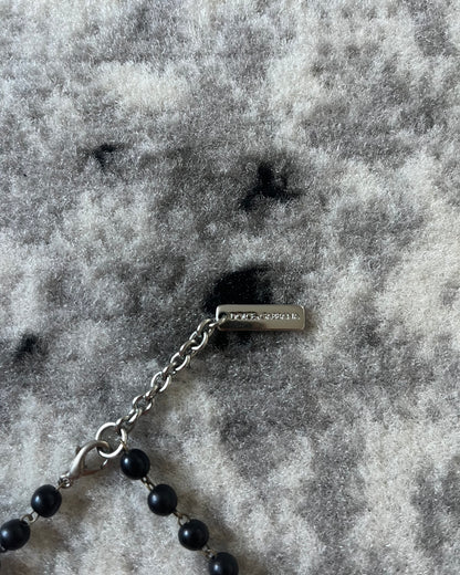 Dolce & Gabbana Black Jesus Cross Necklace