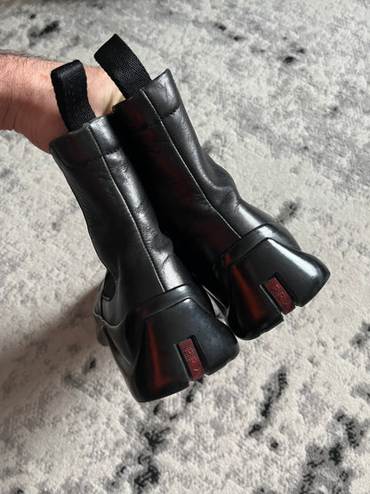 FW1999 Prada Leather Boots (42,5eu/us9)