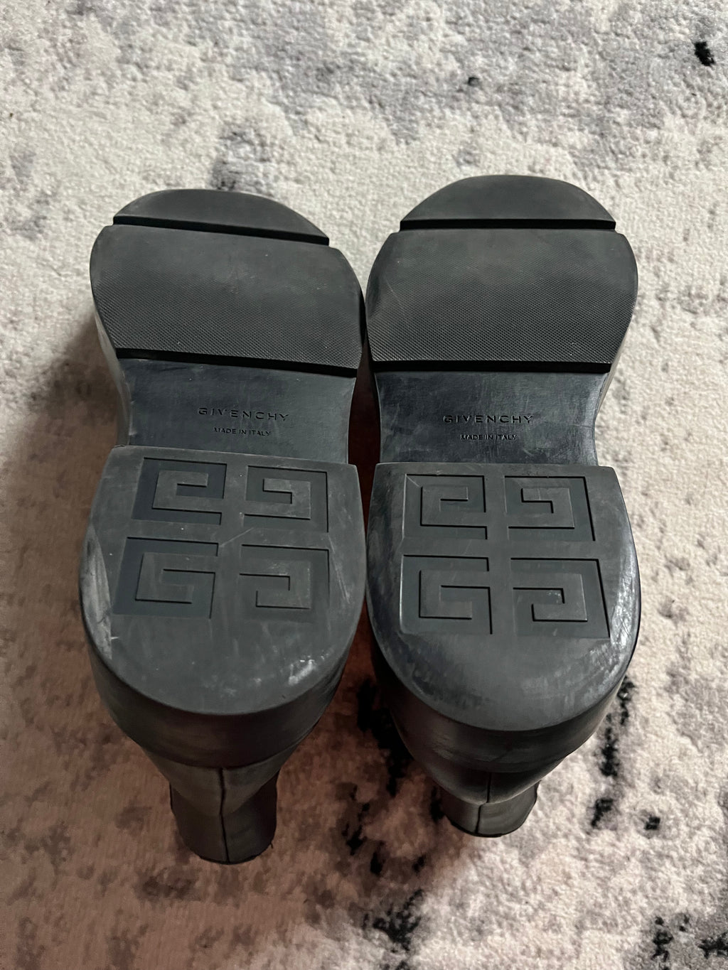 Givenchy Blu Barrett Leather Boots (45eu/us11)