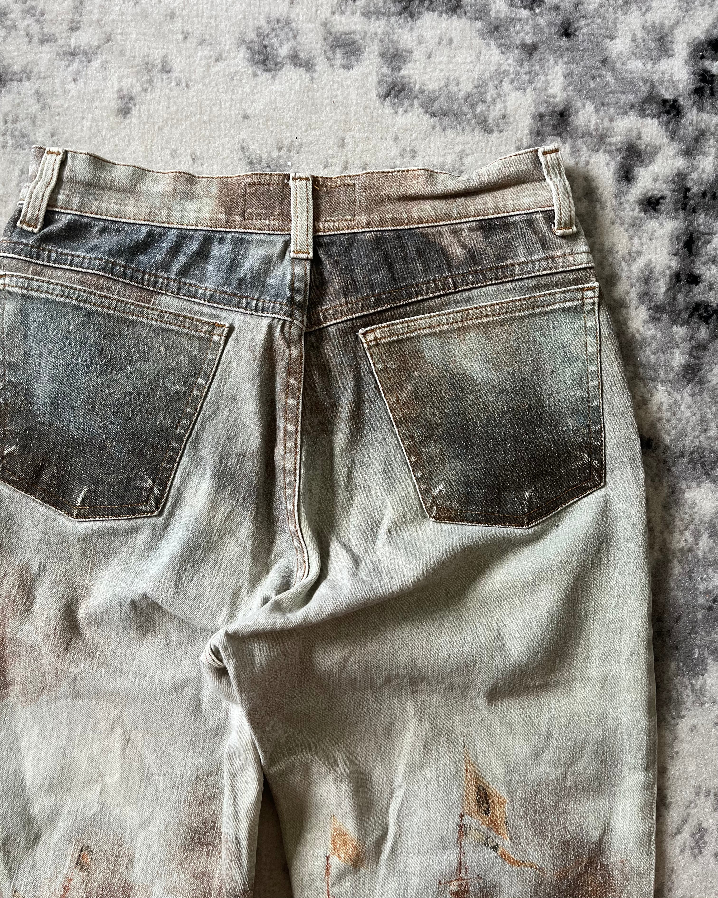 FW94 Roberto Cavalli Renaissance Naval War Pants (XS)