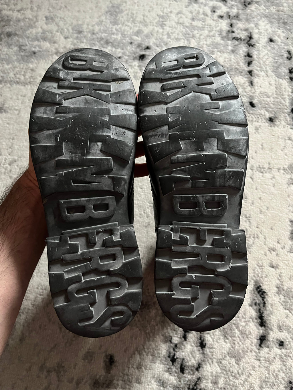 2000s Dirk Bikkembergs Black Combat Leather Boots (43eu/us9,5)