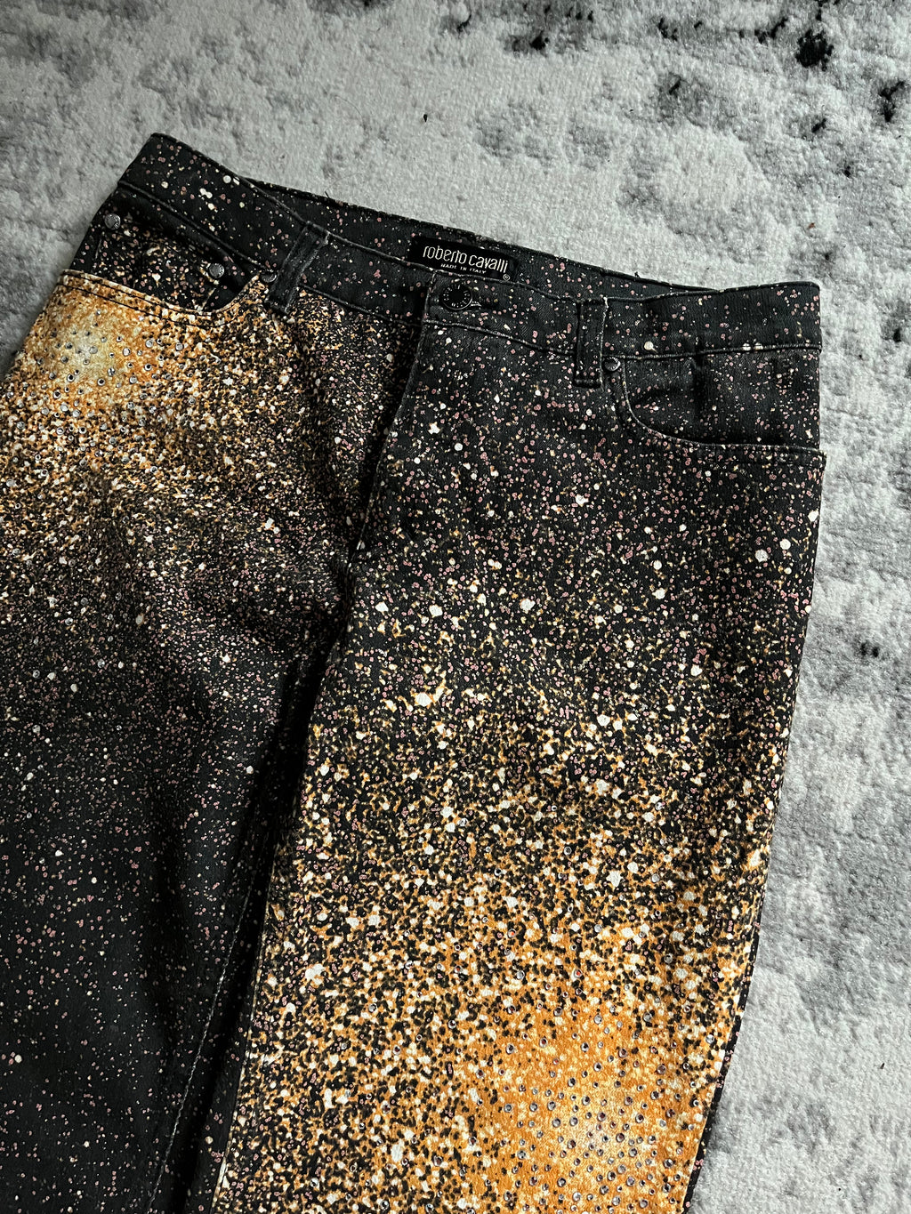 Roberto Cavalli ギャラクシー拡張パンツ (S/M)
