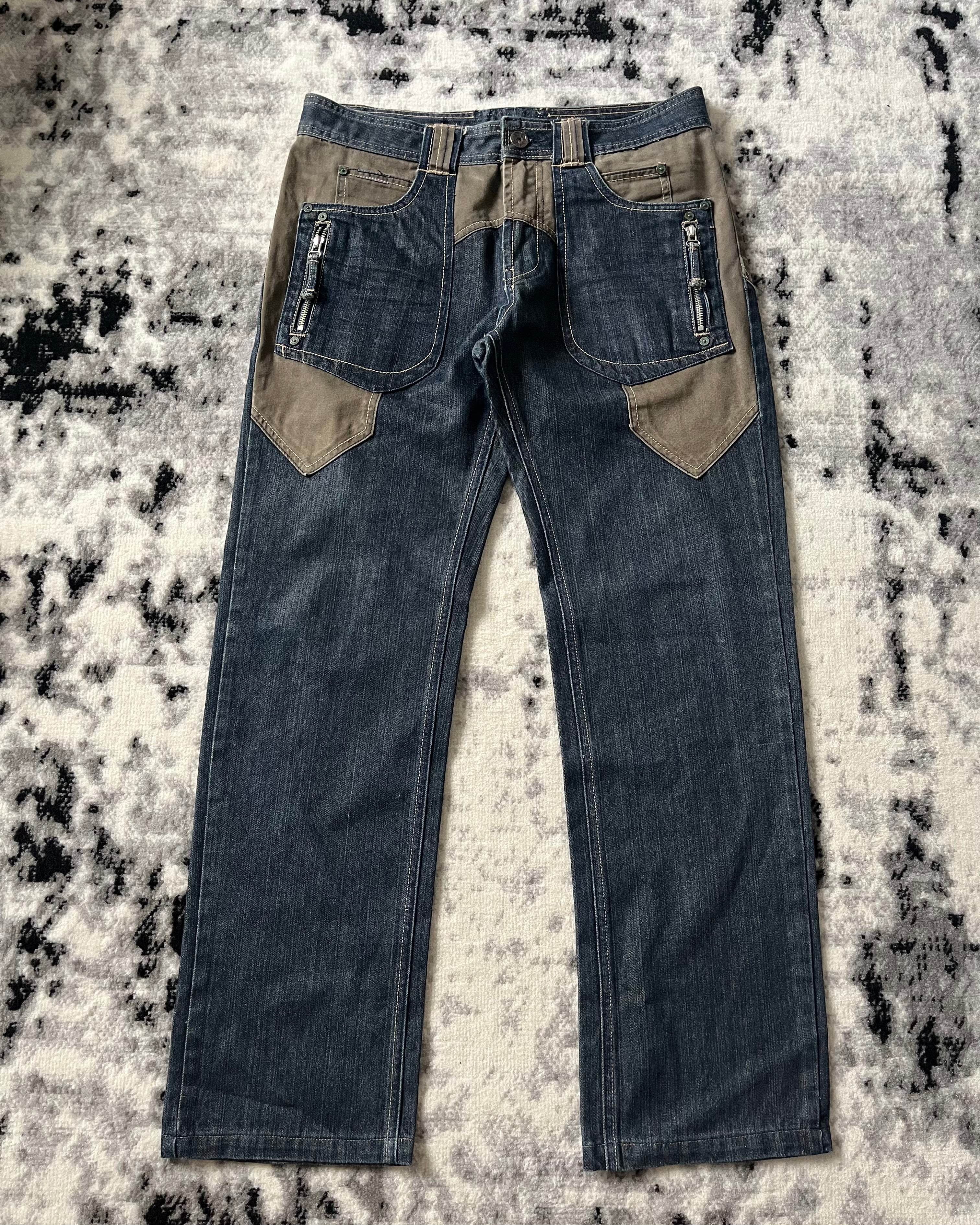 00年代 ドルチェ&amp;ガッバーナ ブリゲイド ミリタリーデニム (L)