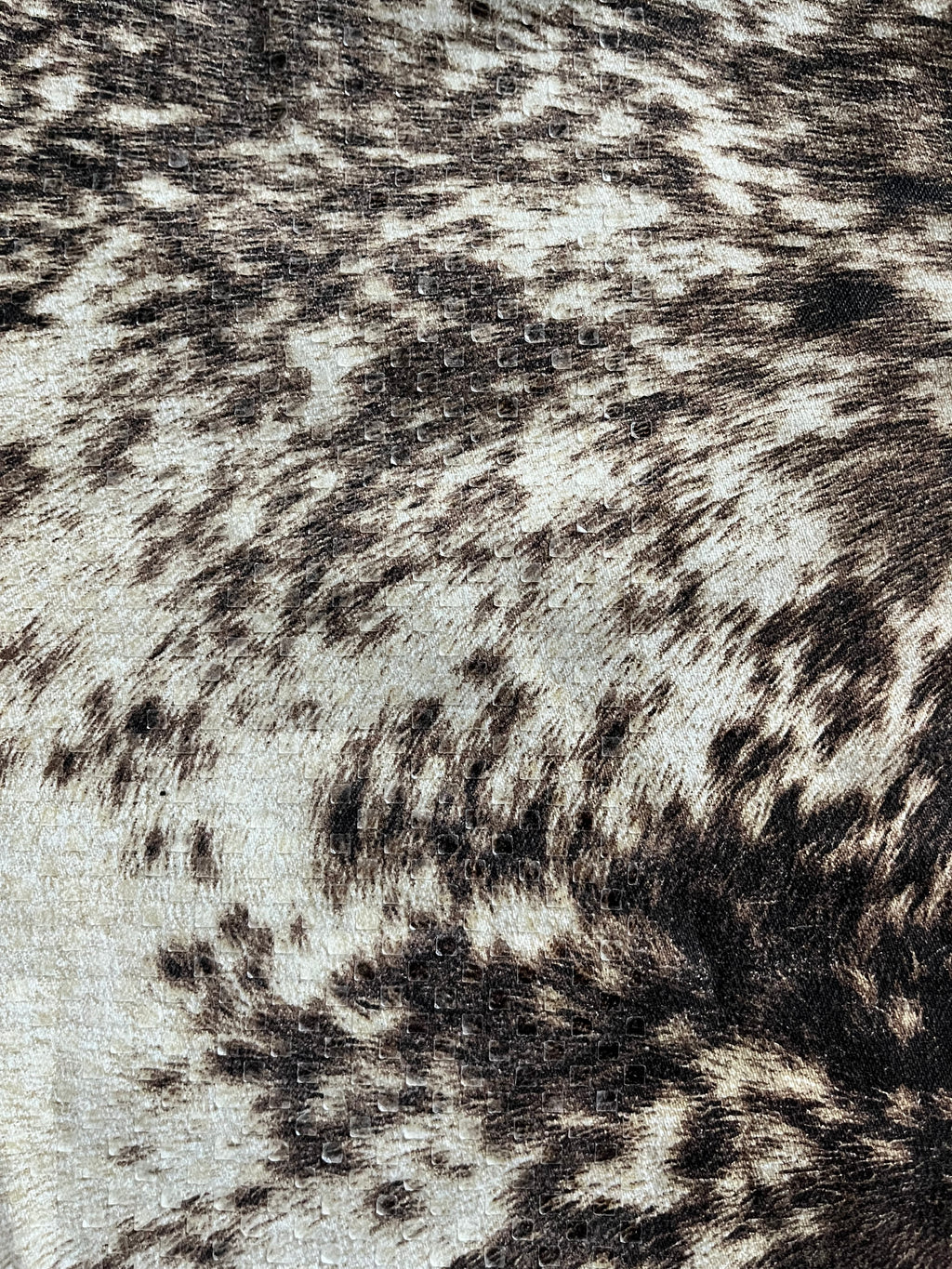 FW1999 Roberto Cavalli Furry Cawprint Movement Pants (M)