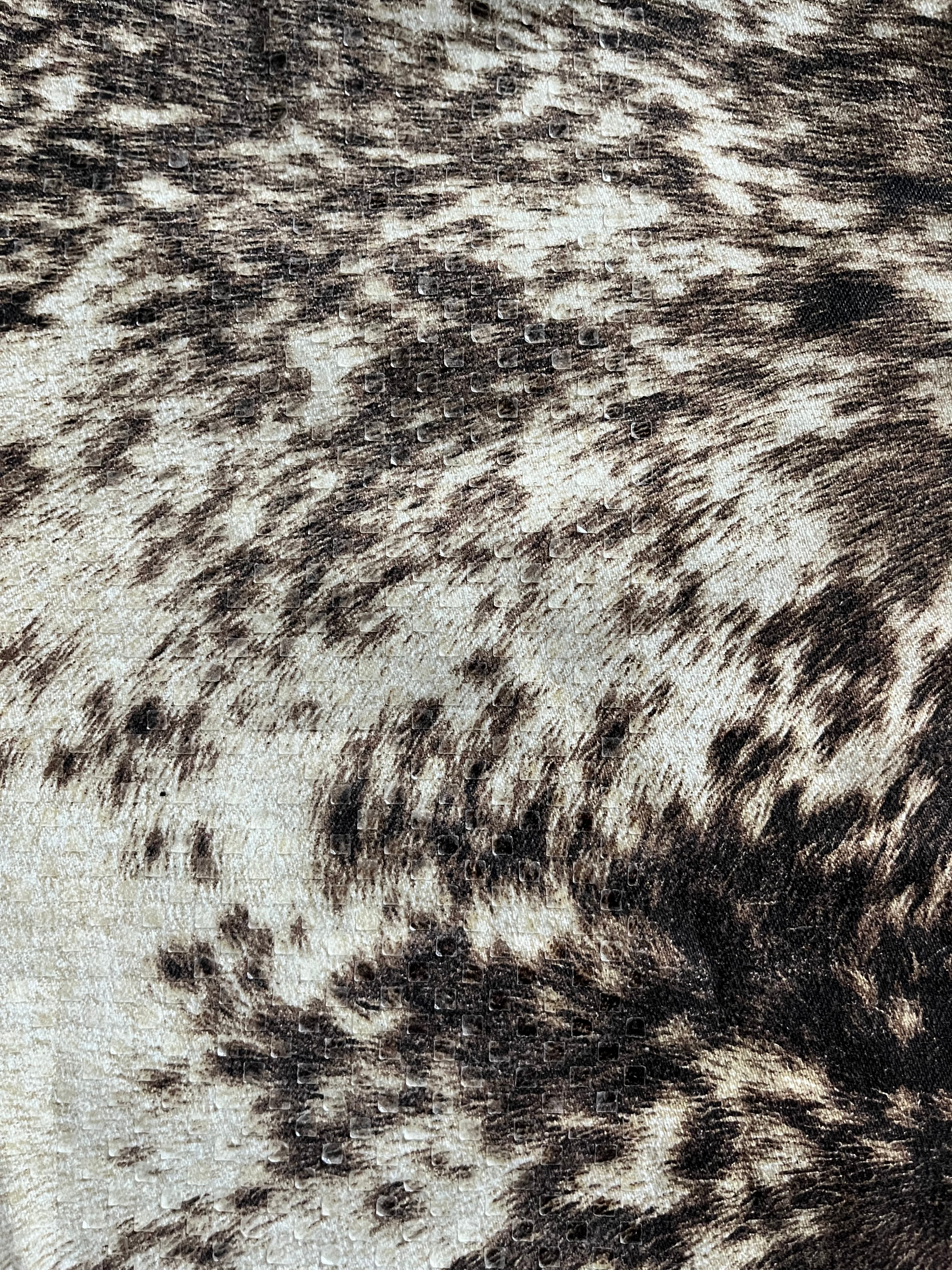 FW1999 Roberto Cavalli Furry Cawprint Movement Pants (M)