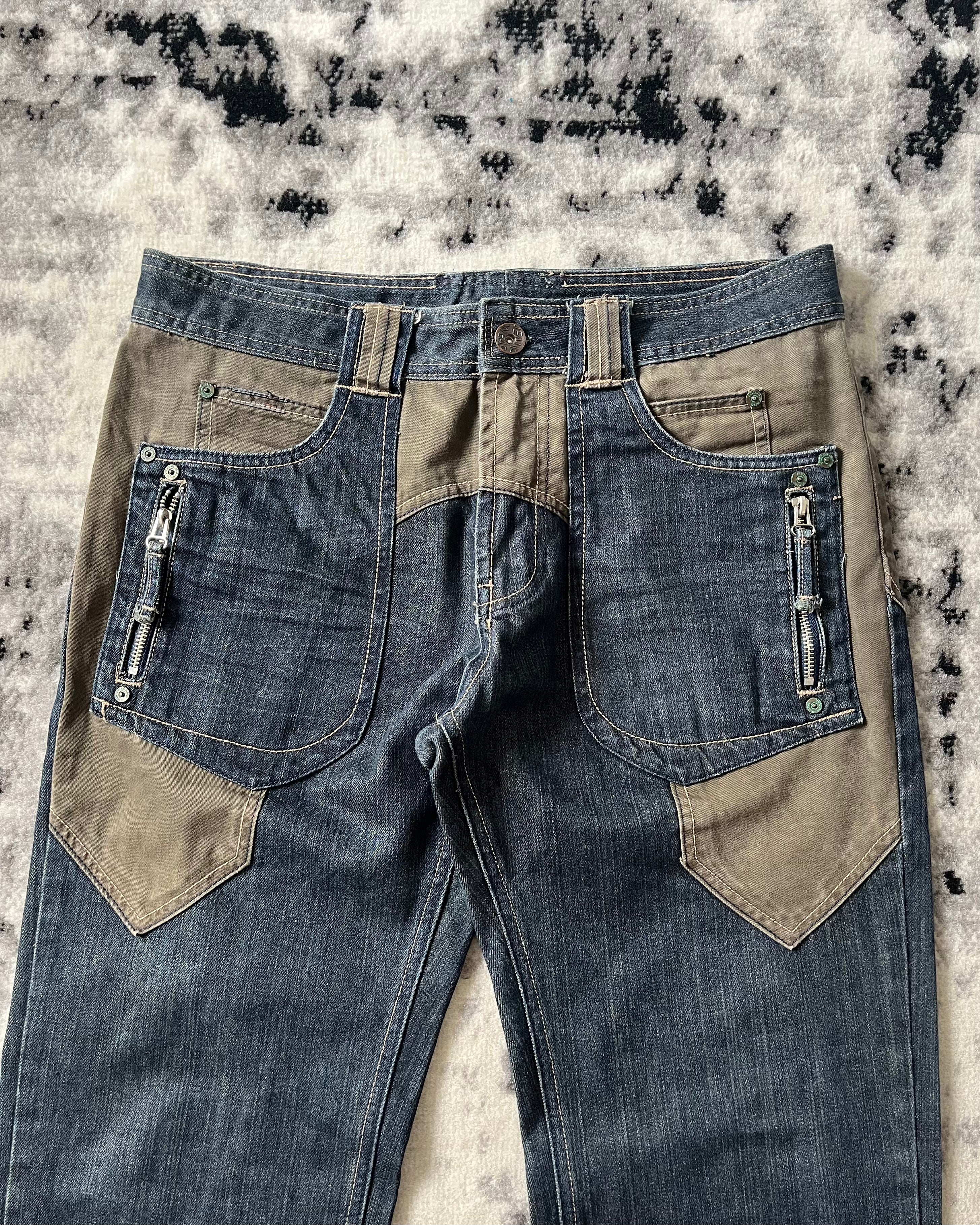 00年代 ドルチェ&amp;ガッバーナ ブリゲイド ミリタリーデニム (L)