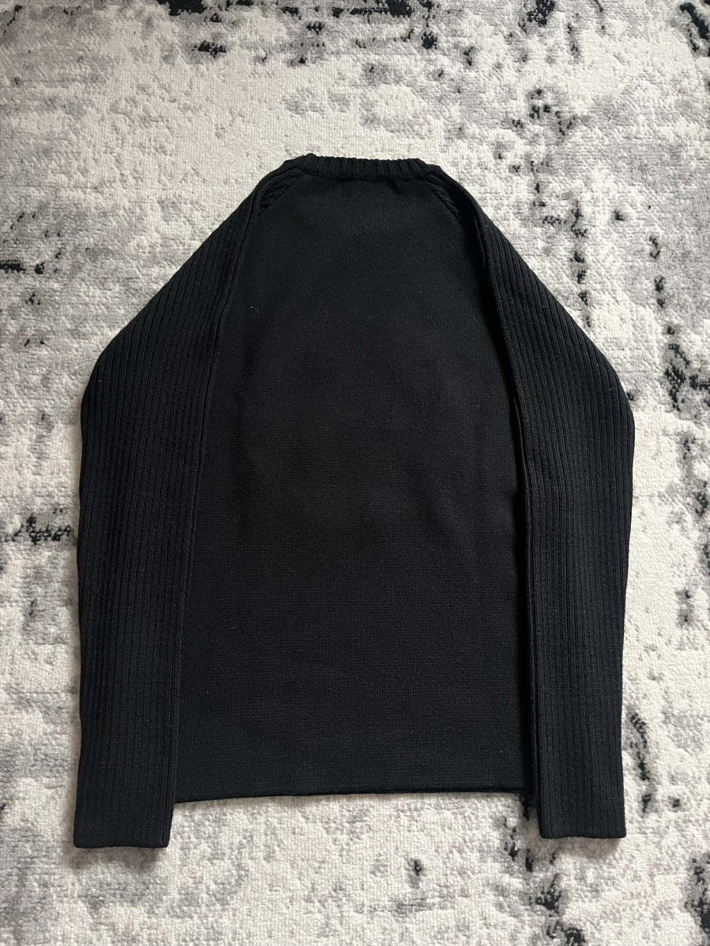 Moschino Peace and Love Black Sweater (M)