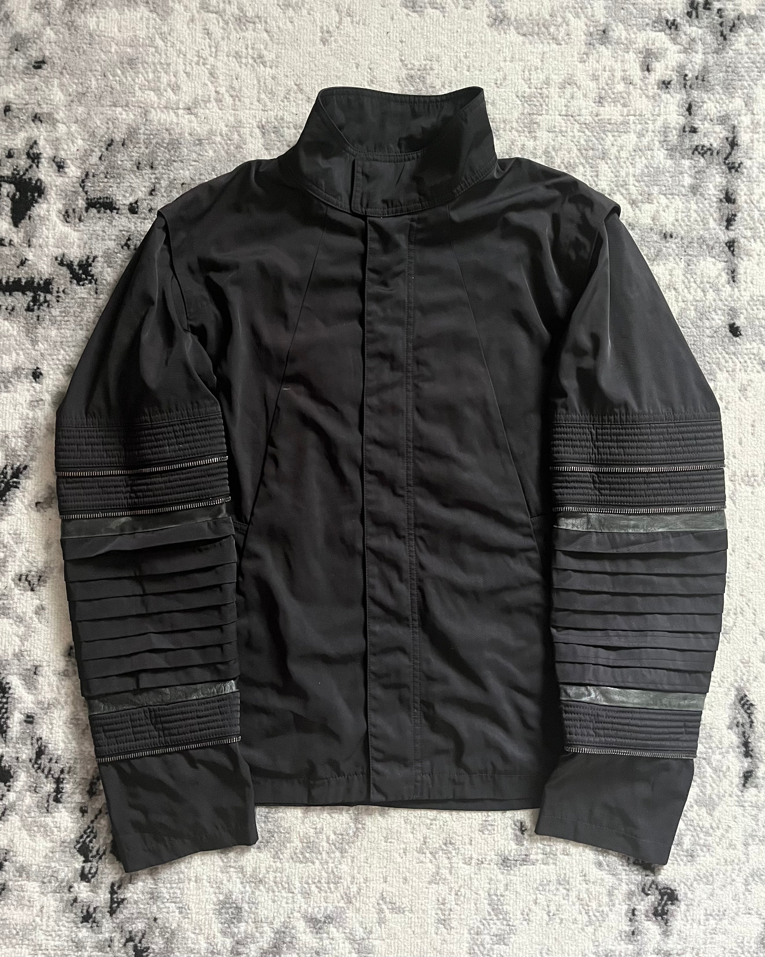 SS2011 Givenchy Black Windbreaker Minimalist Jacket (M)
