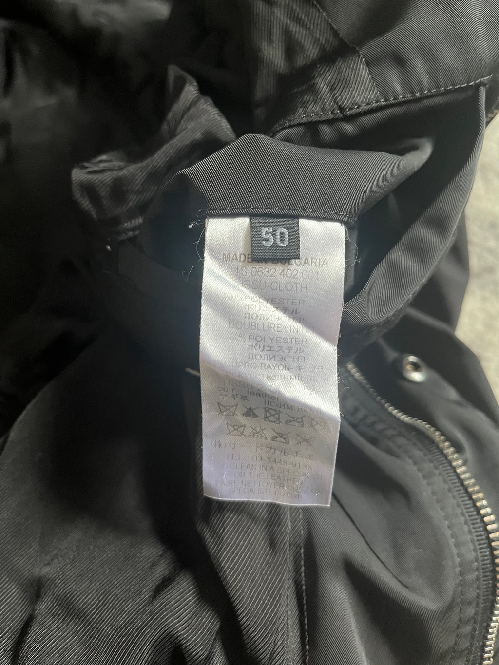 SS2011 Givenchy Black Windbreaker Minimalist Jacket (M)