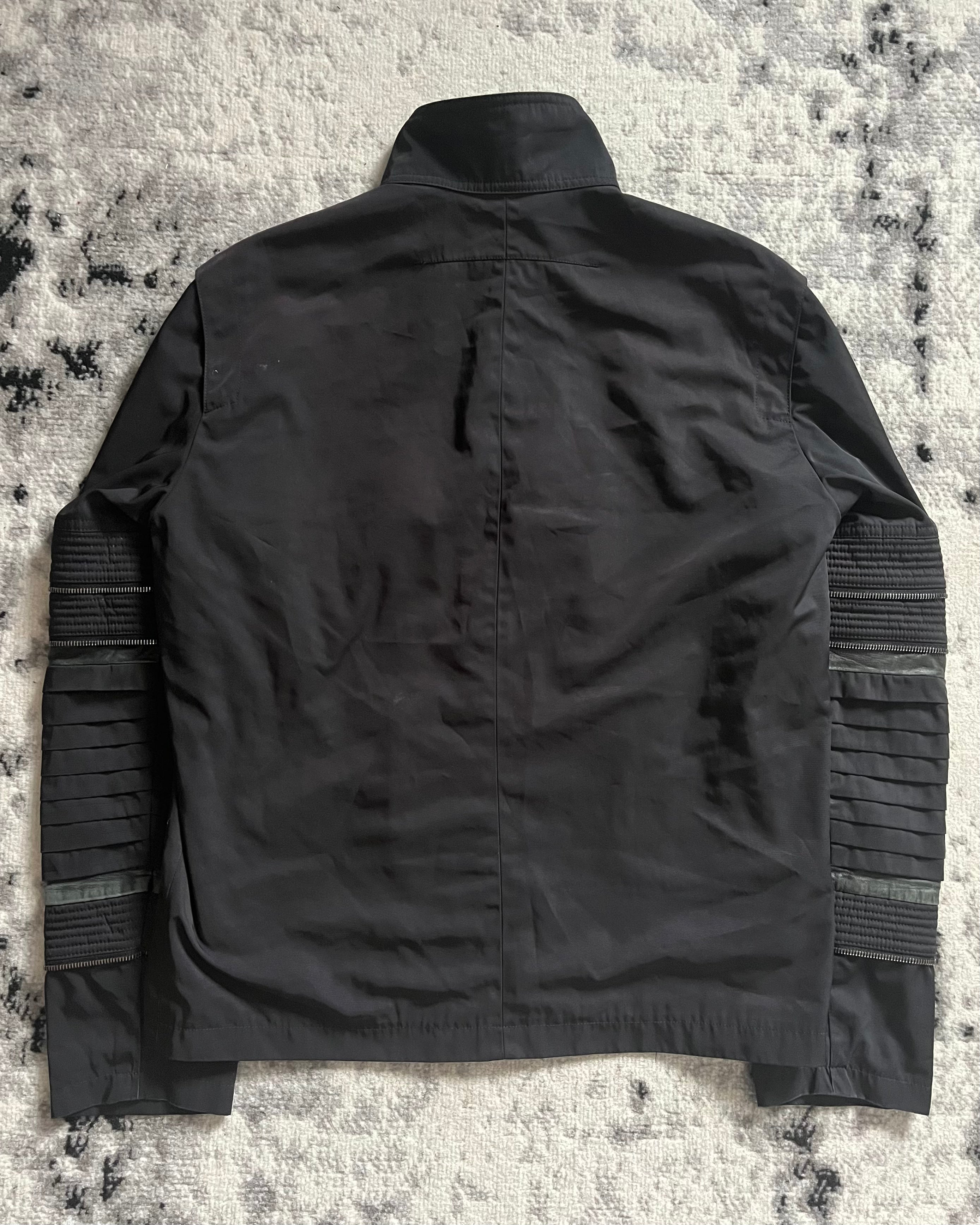SS2011 Givenchy Black Windbreaker Minimalist Jacket (M)