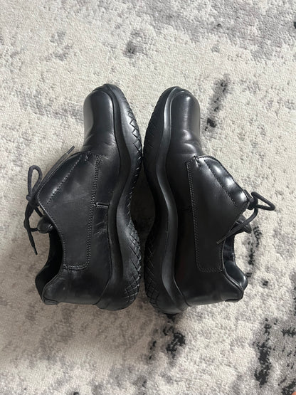 AW1999 Prada Black Chunky Vibram Boots (41,5eu/us8)