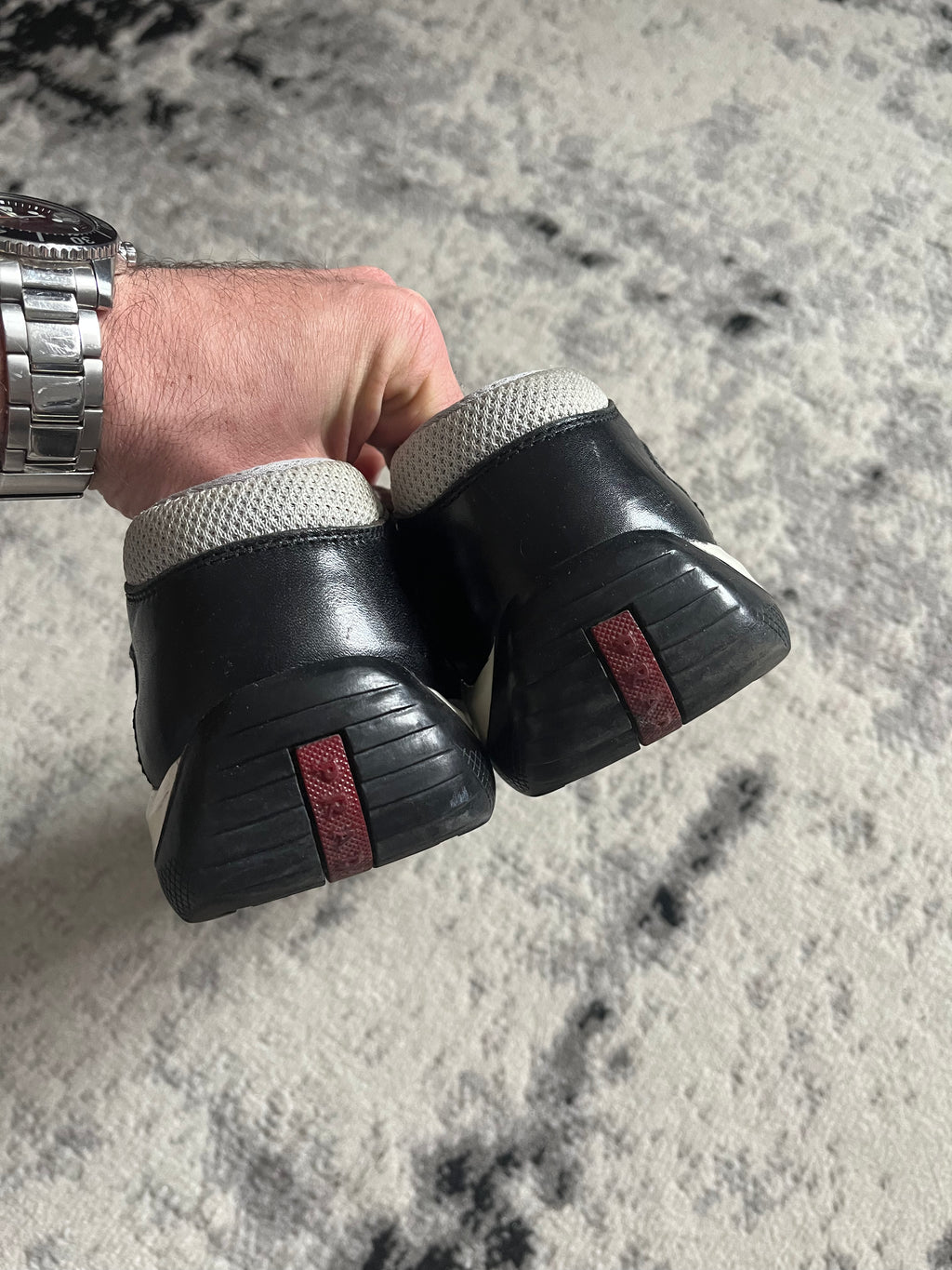 Prada America's Cup Black & White (42eu/us8.5)