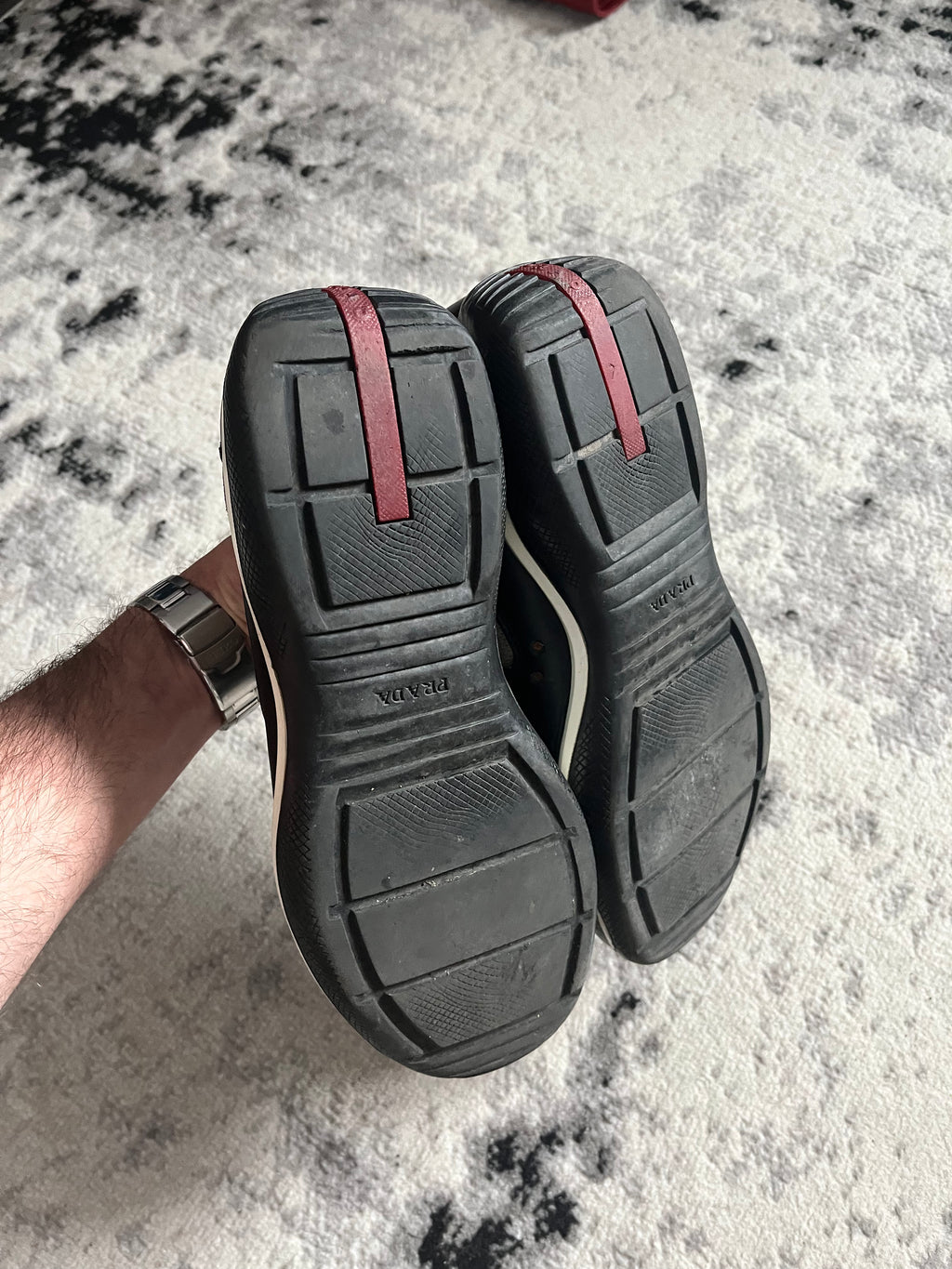 Prada America's Cup Black & White (42eu/us8.5)