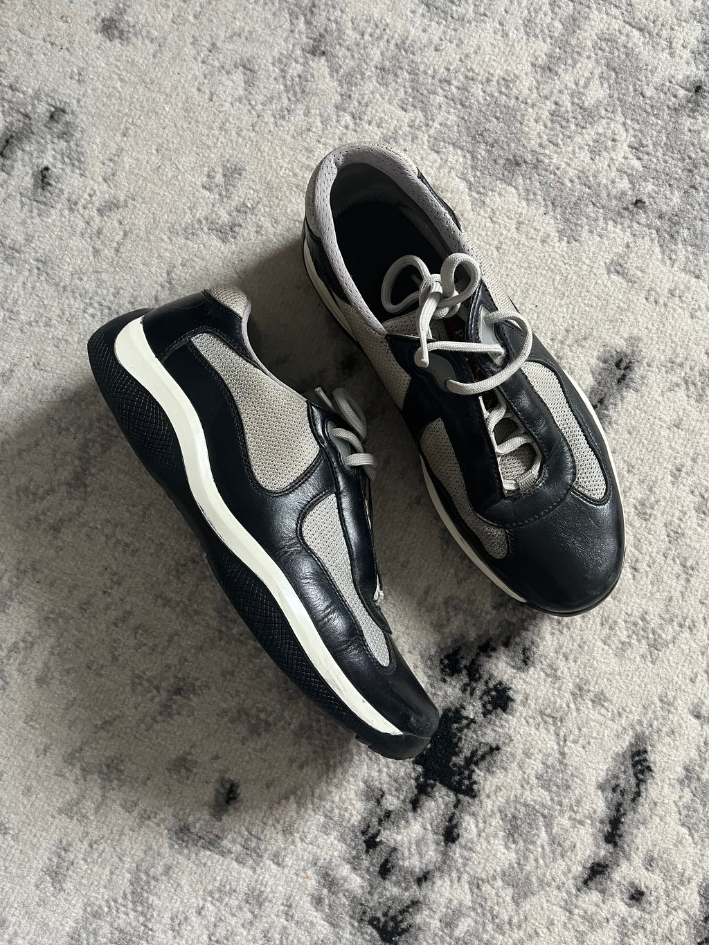 Prada America's Cup Black & White (42eu/us8.5)