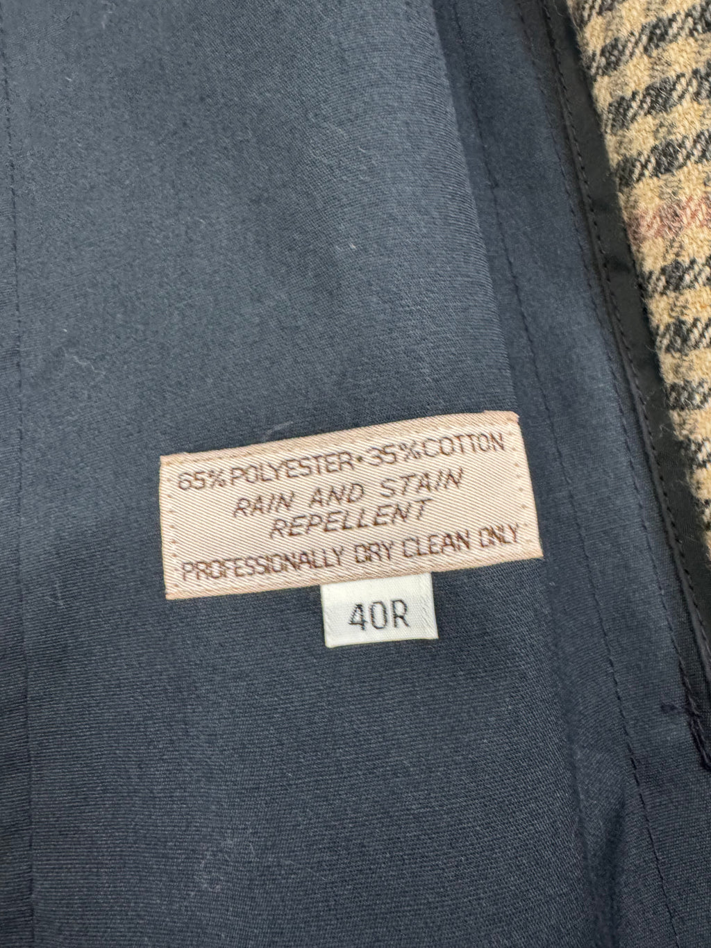 1980s Christian Dior Navy Trench Coat (M/L)