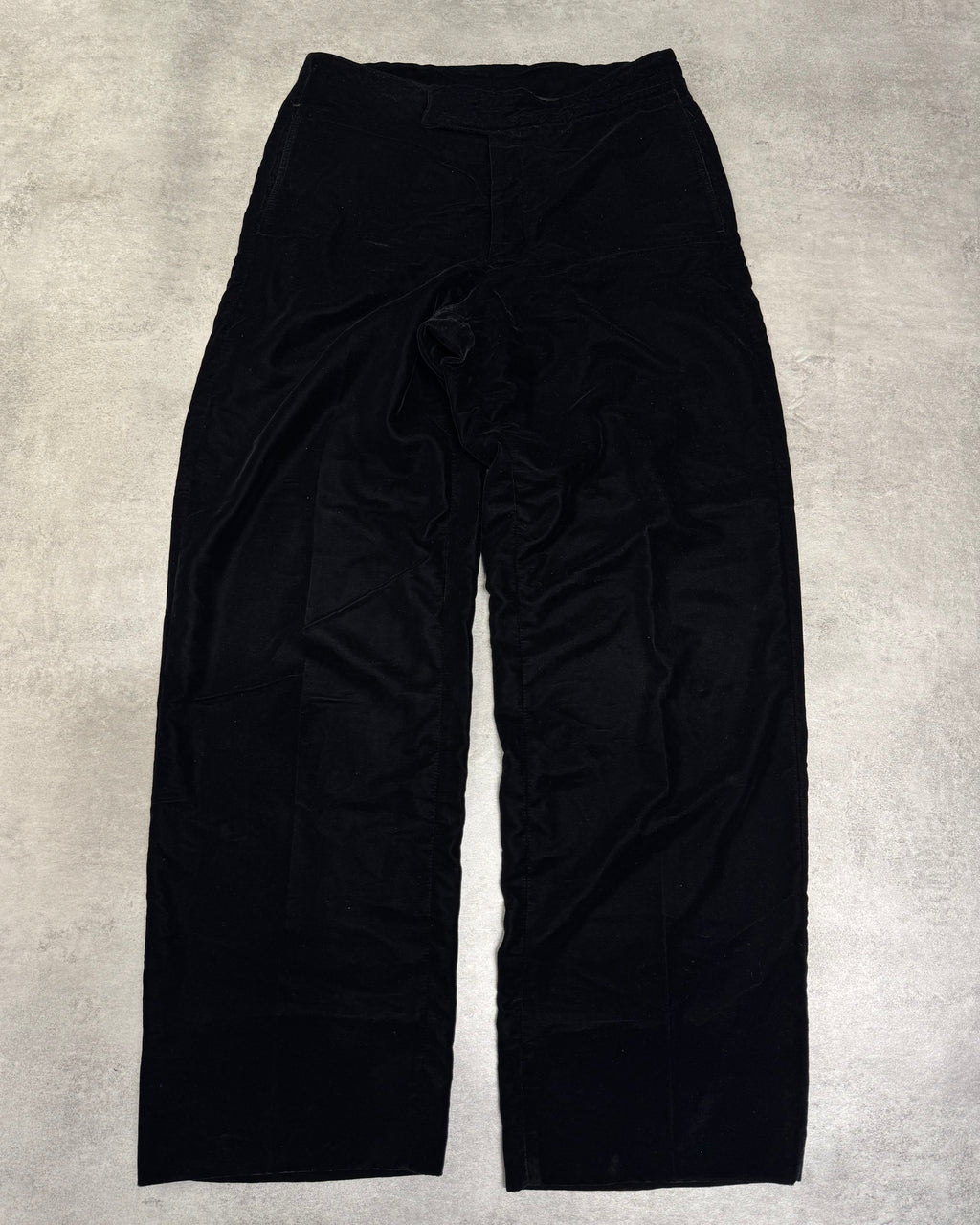 AW2000 Emporio Armani Black Sleek Pants (S/M)