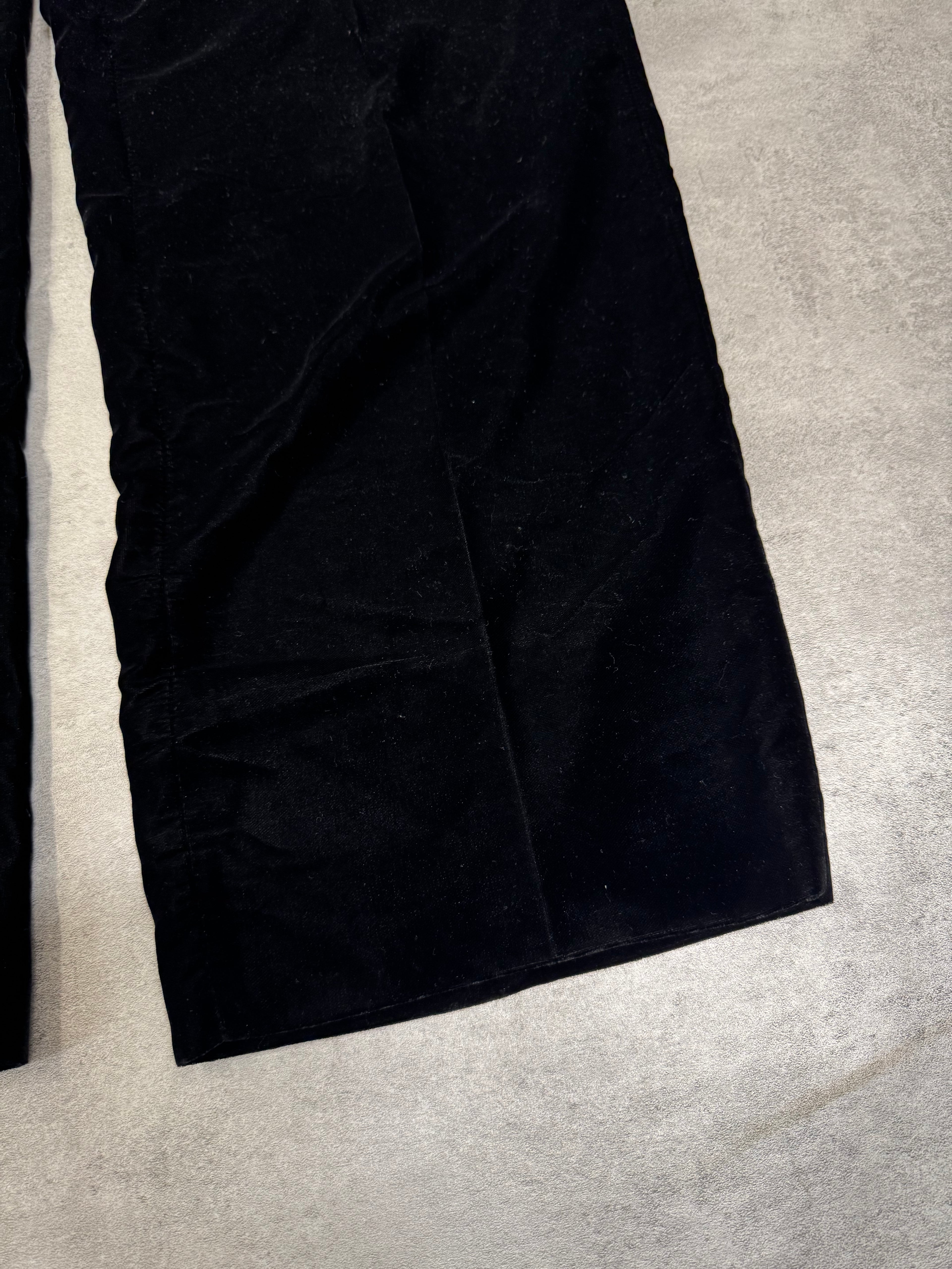 AW2000 Emporio Armani Black Sleek Pants (S/M)