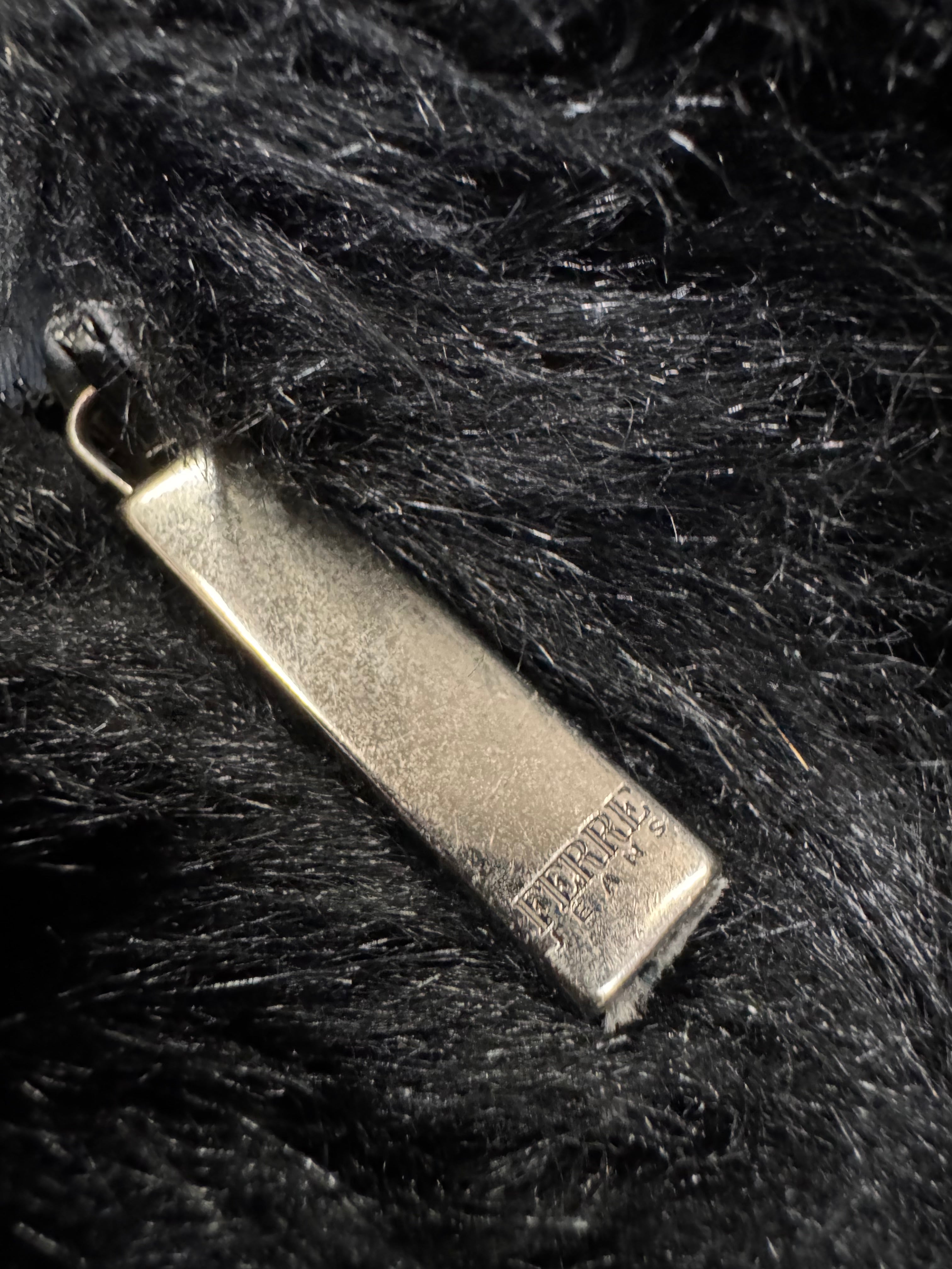 2000s Gianfranco Ferré Faux-Fur Black Jacket (OS)