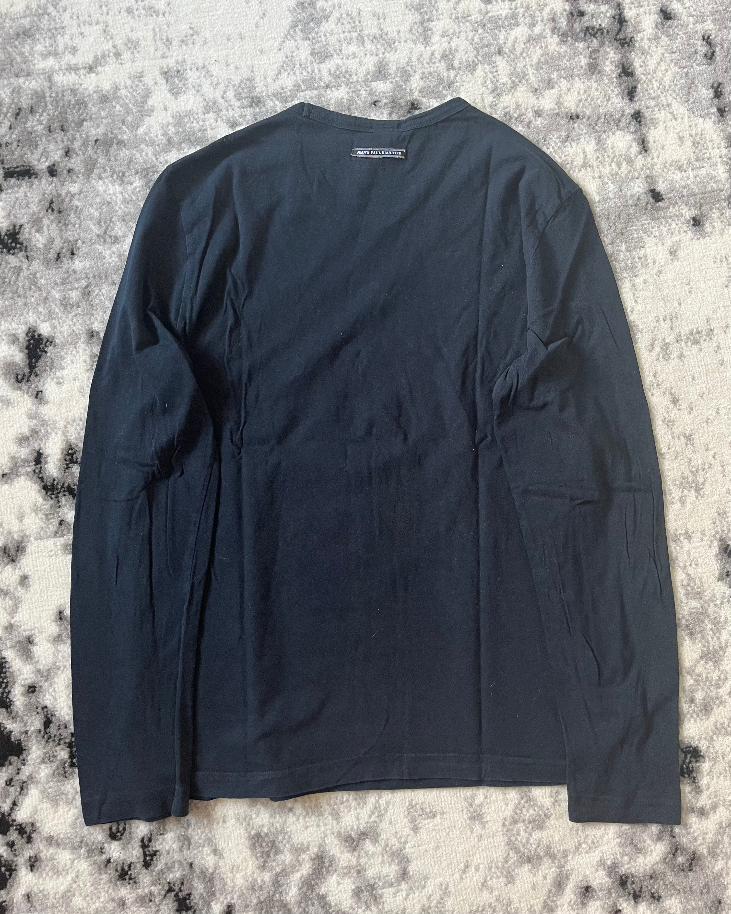 00年代 ジャンポール・ゴルチエ ダーク グレースフル エレガンス 長袖 (M)