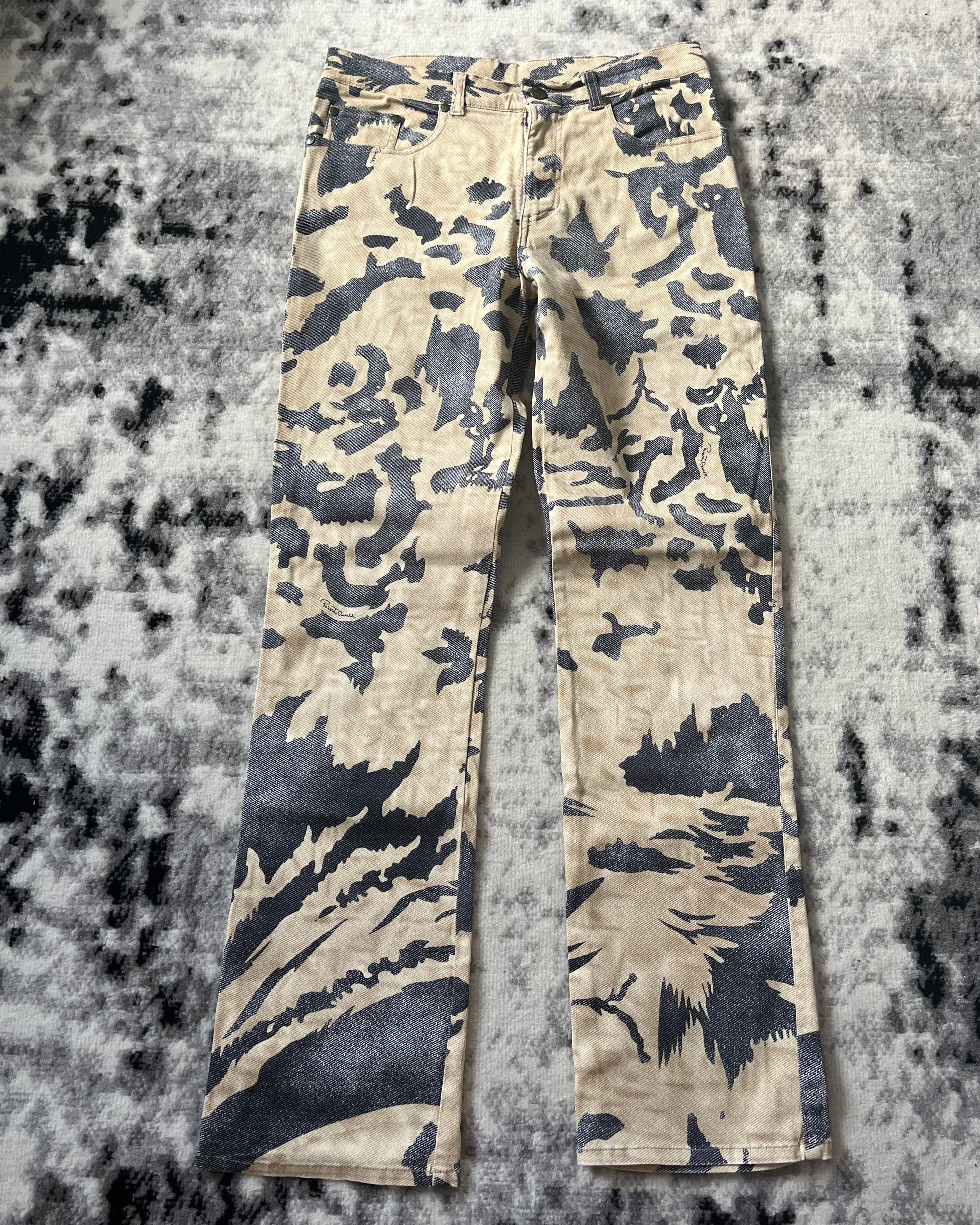AW01 Roberto Cavalli Elevated Peace Pants