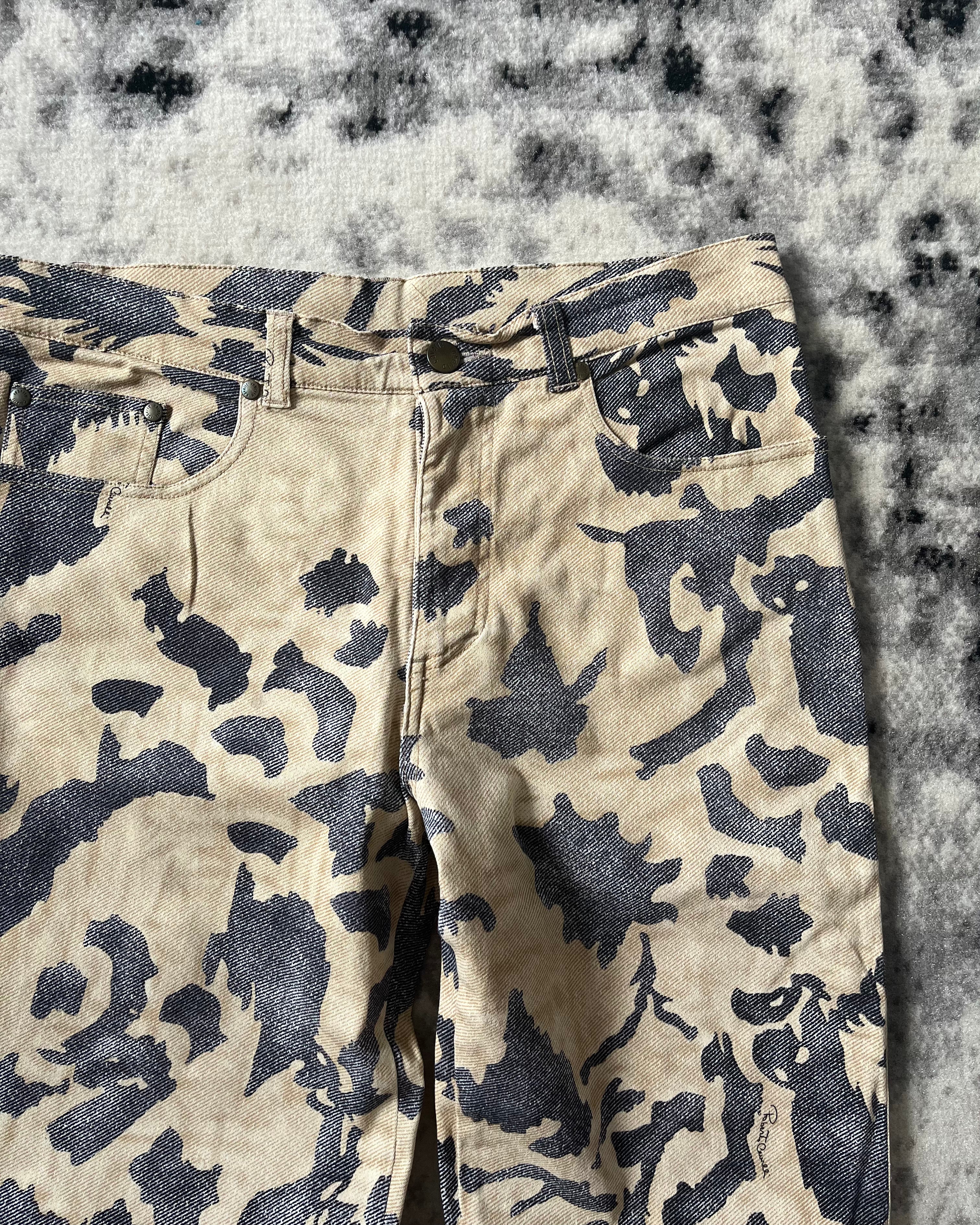 AW01 Roberto Cavalli Elevated Peace Pants