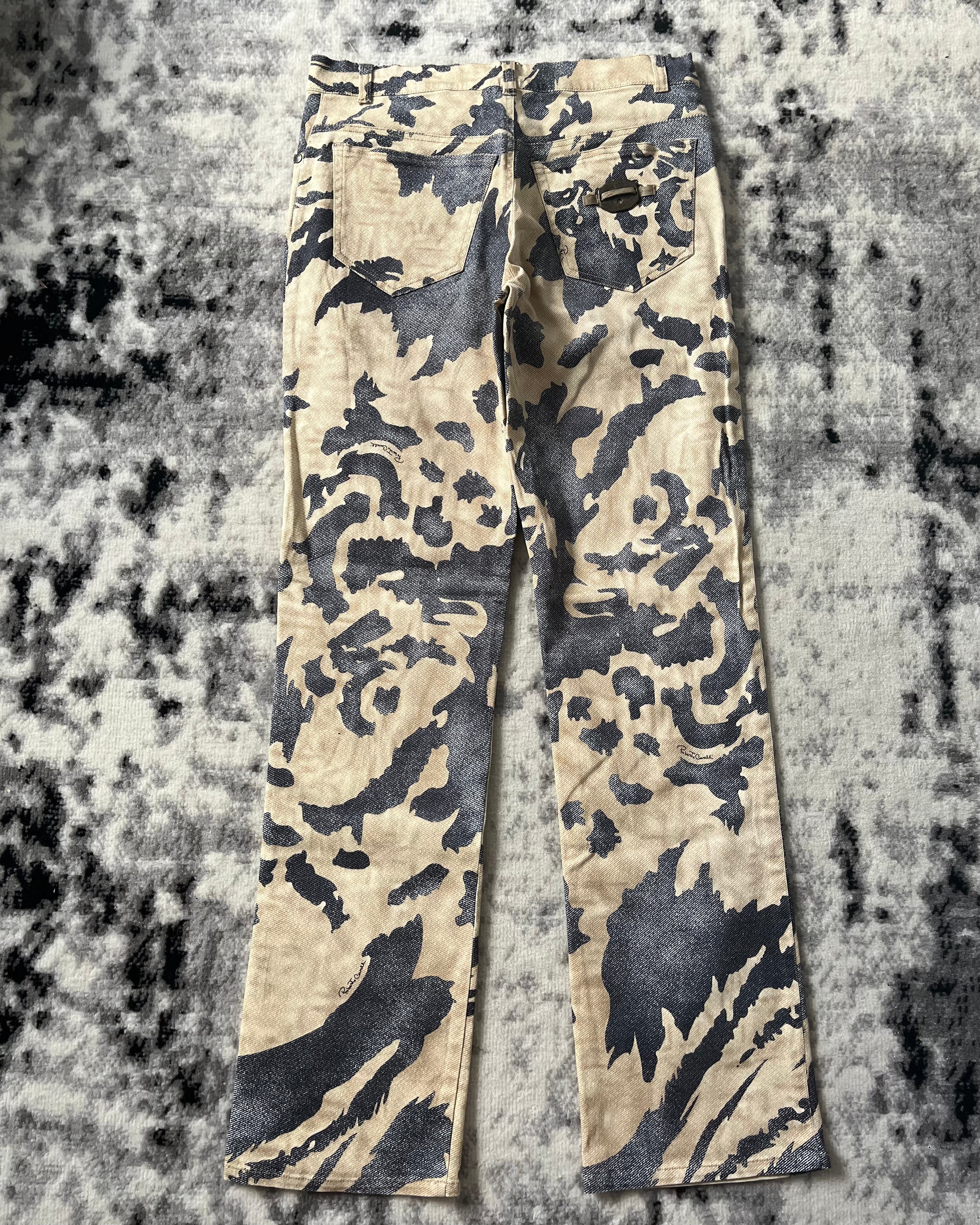 AW01 Roberto Cavalli Elevated Peace Pants