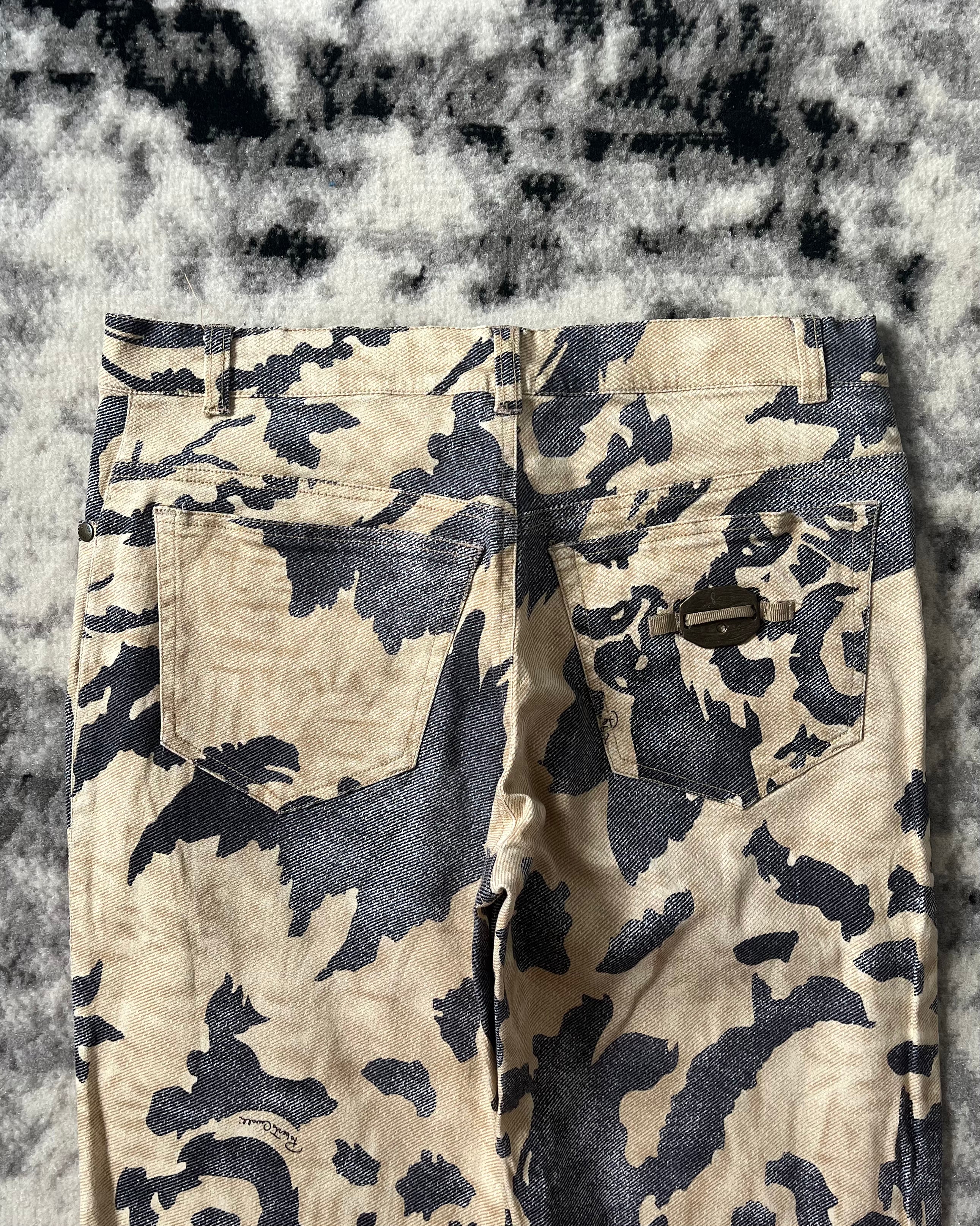 AW01 Roberto Cavalli Elevated Peace Pants