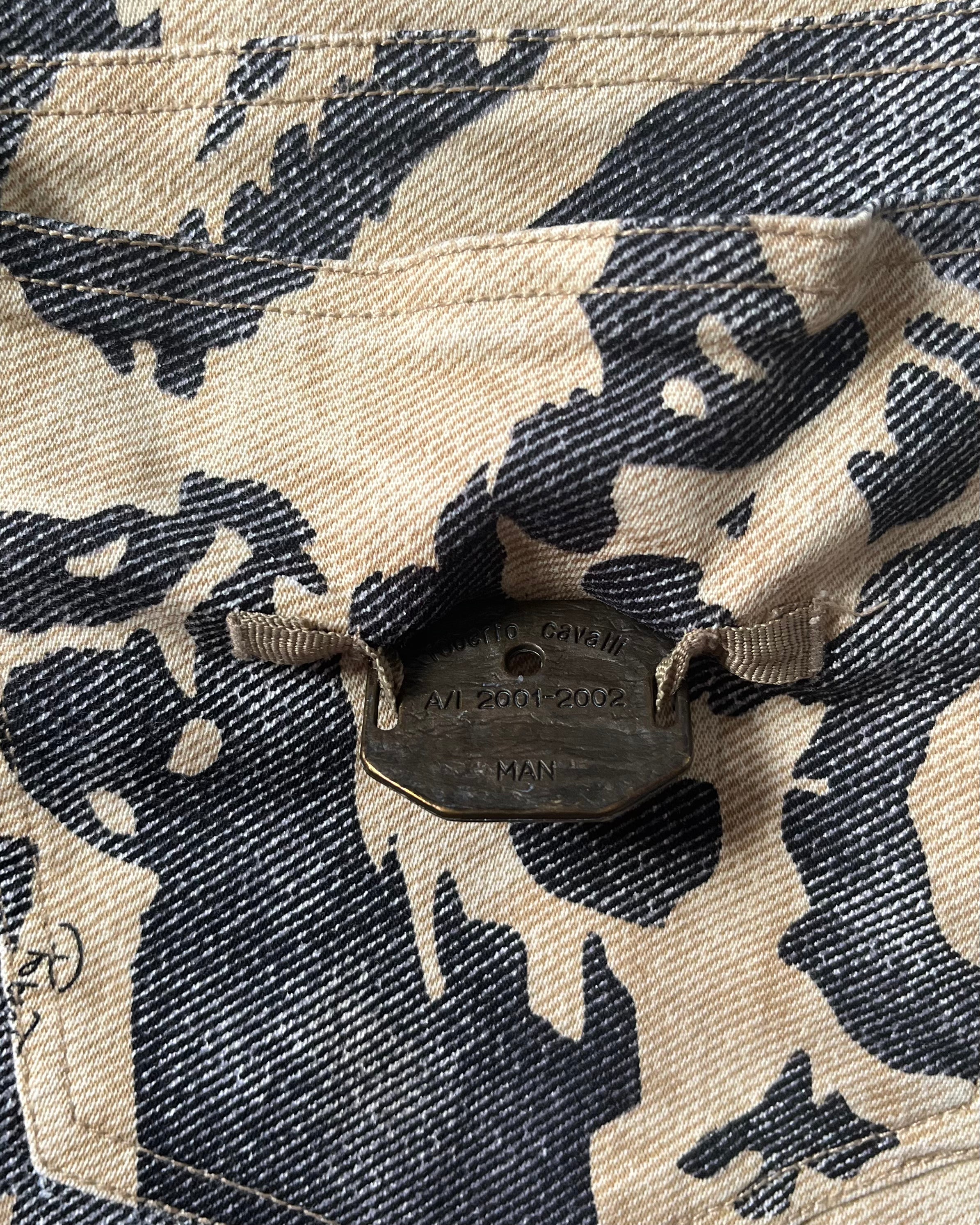 AW01 Roberto Cavalli Elevated Peace Pants