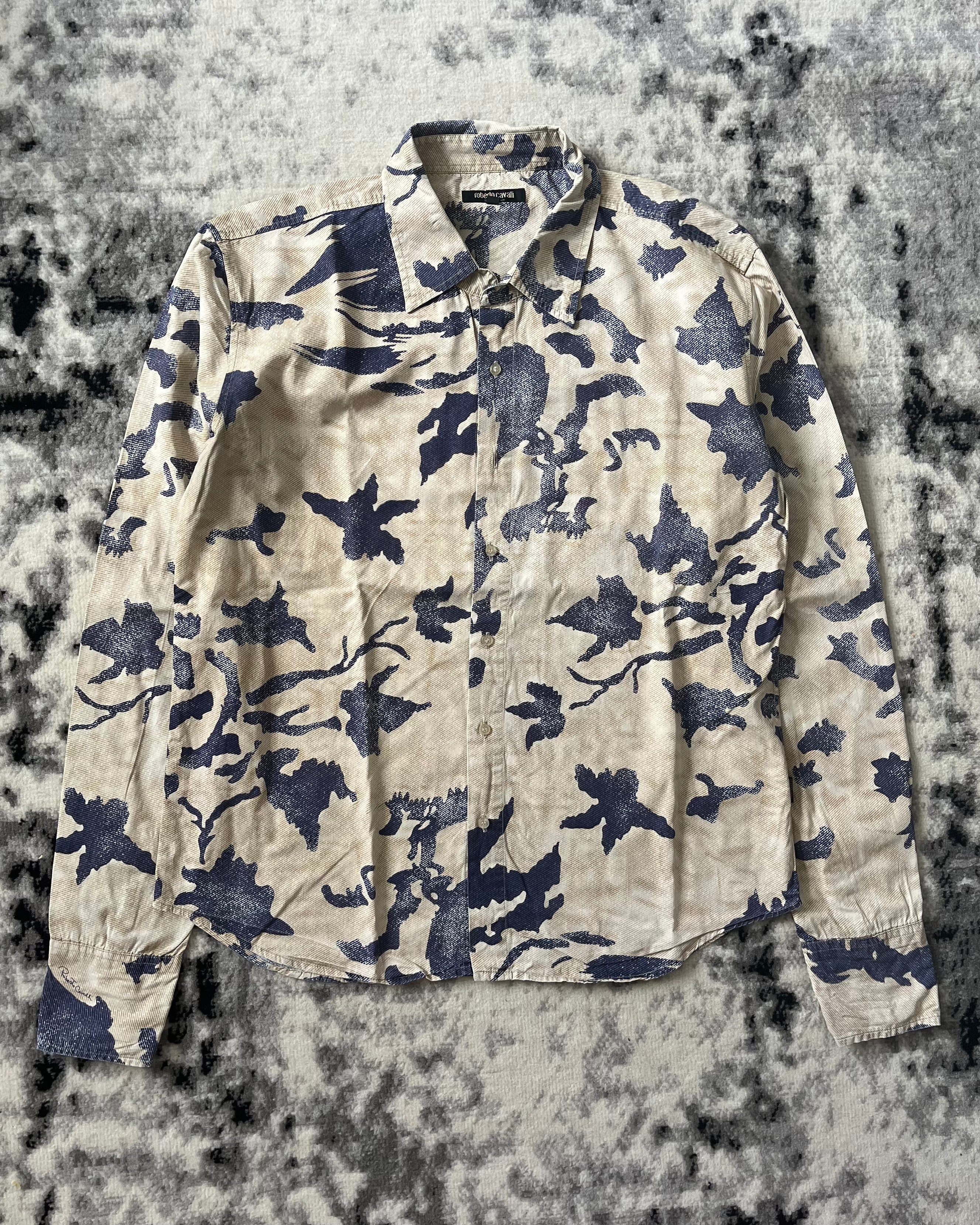 AW01 Roberto Cavalli Elevated Peace Shirt (L)