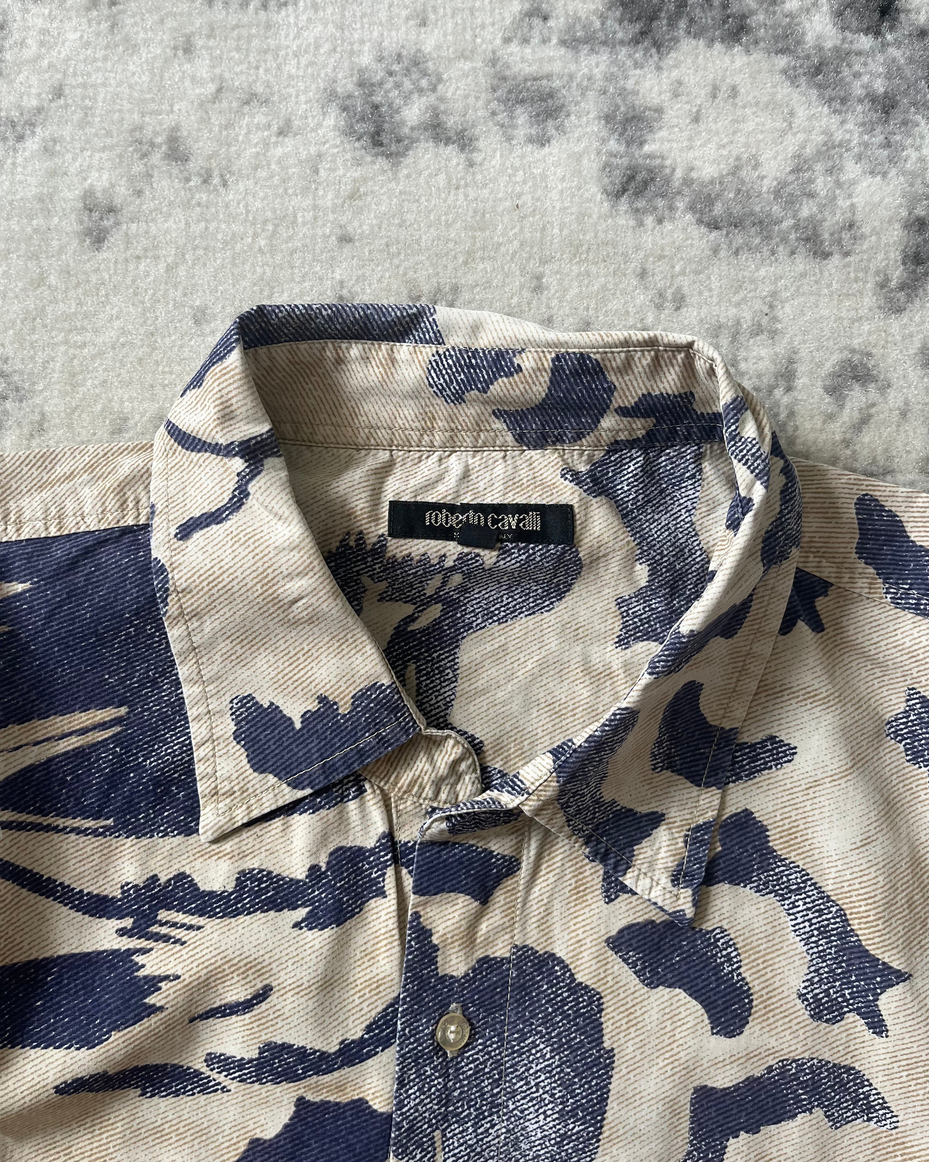 AW01 Roberto Cavalli Elevated Peace Shirt (L)