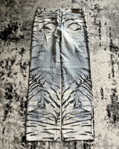 00s Just Cavalli Safari Chic Zebra Pants (M)