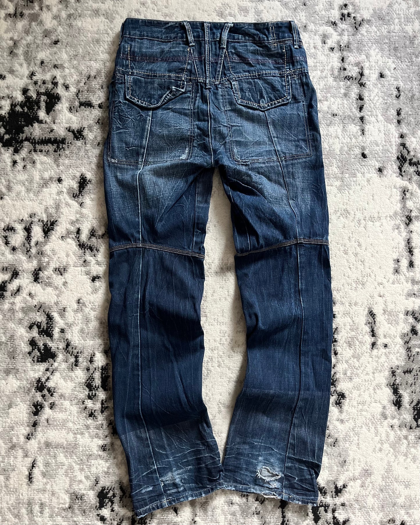 2005 Marithé + François Girbaud Stonewashed Jeans (M)