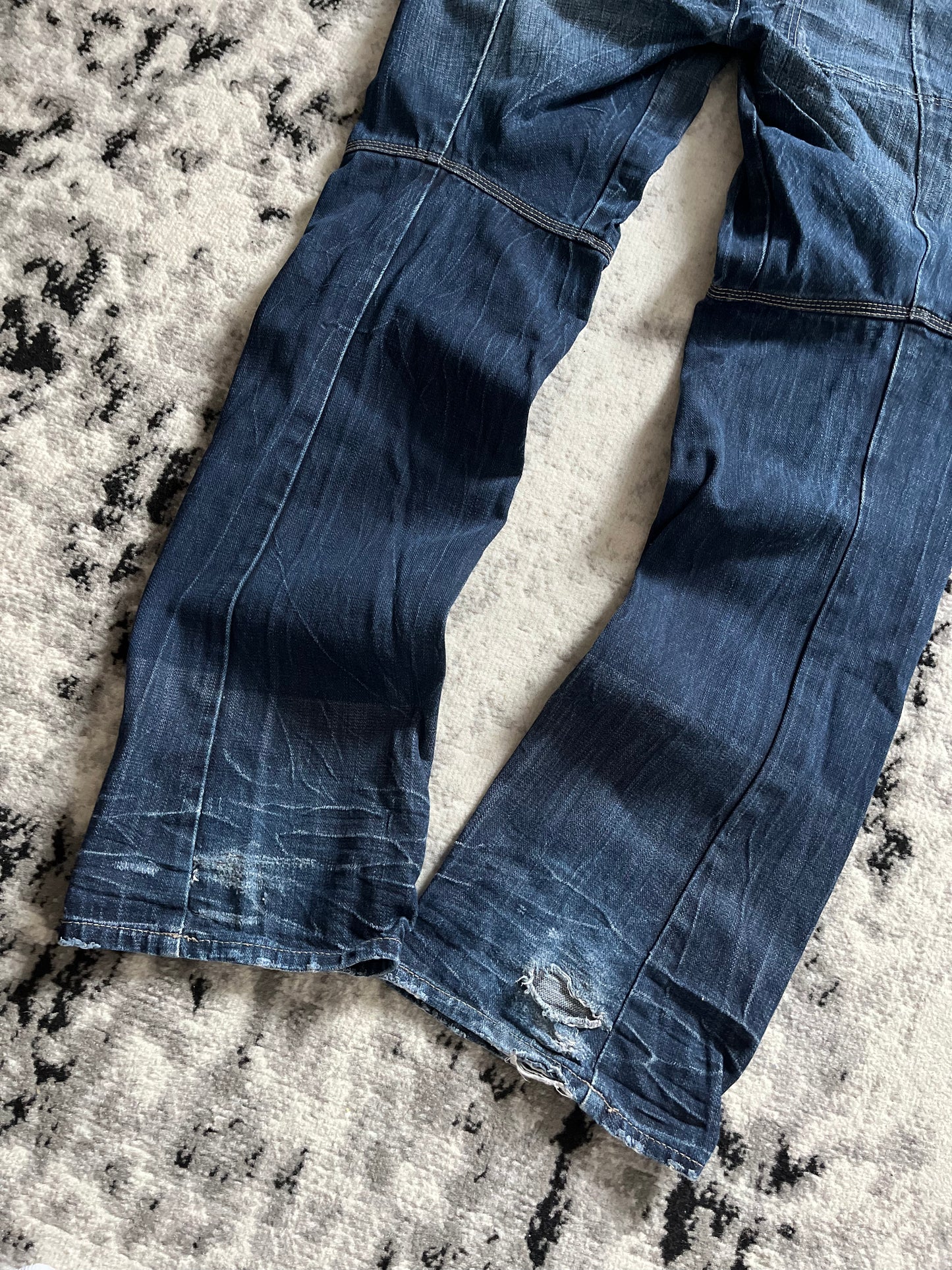 2005 Marithé + François Girbaud Stonewashed Jeans (M)