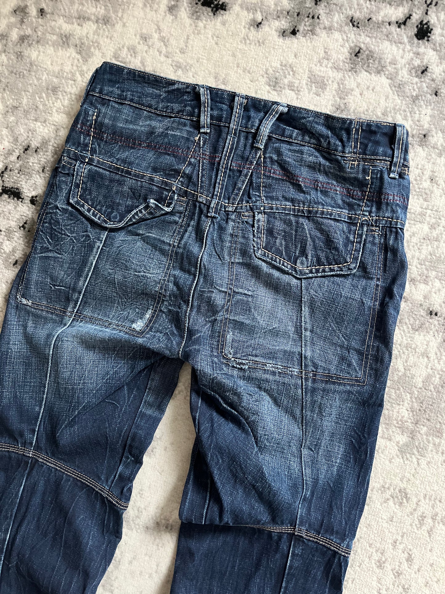 2005 Marithé + François Girbaud Stonewashed Jeans (M)