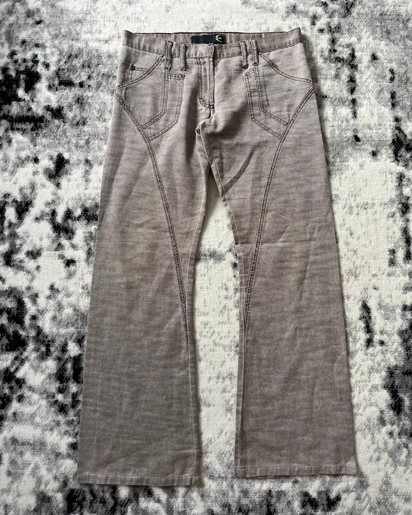 SS04 Just Cavalli Soft Relaxed Redefined Pants (S)