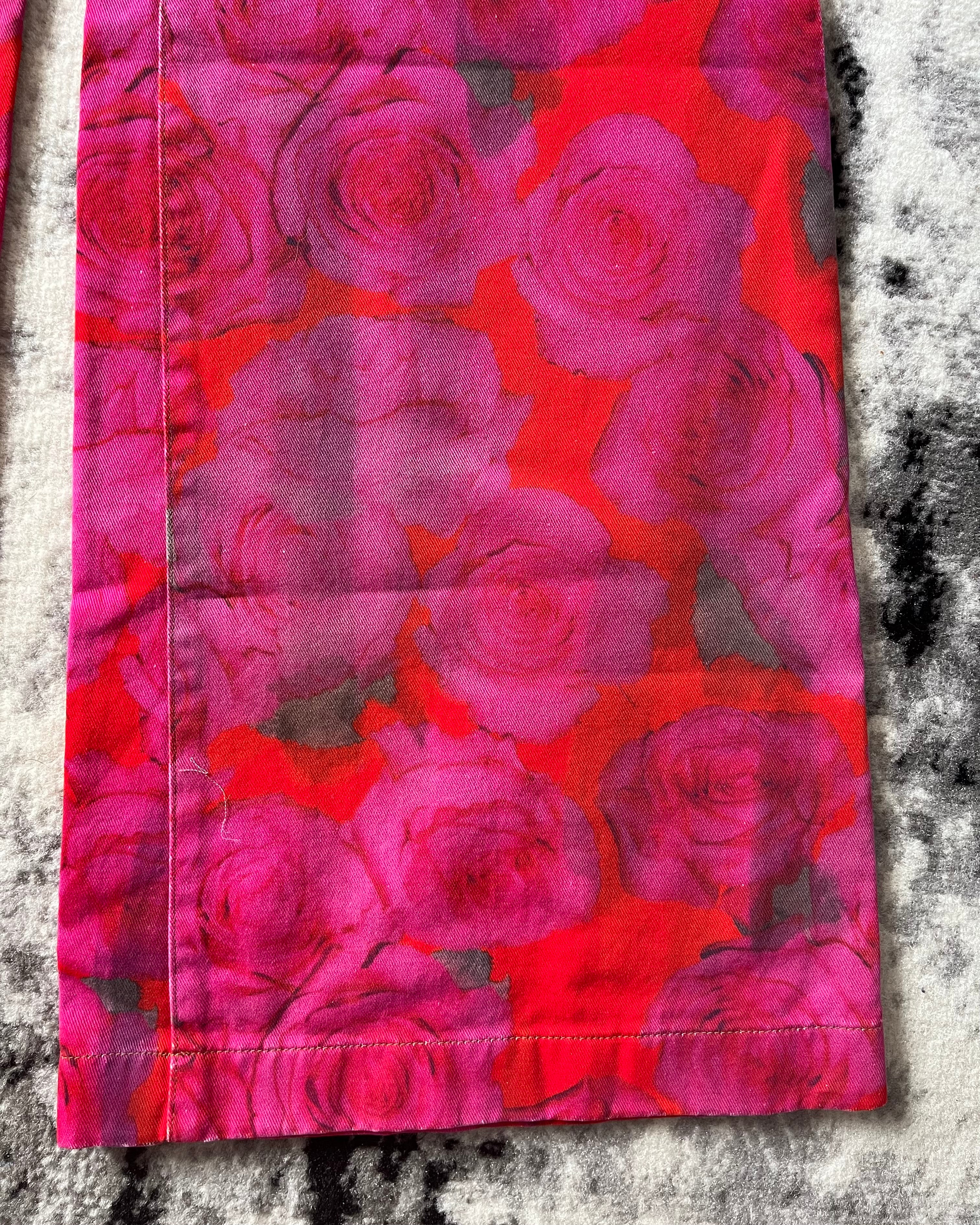 SS22 Acne Studios Artistic Rose Flared Pants (L)