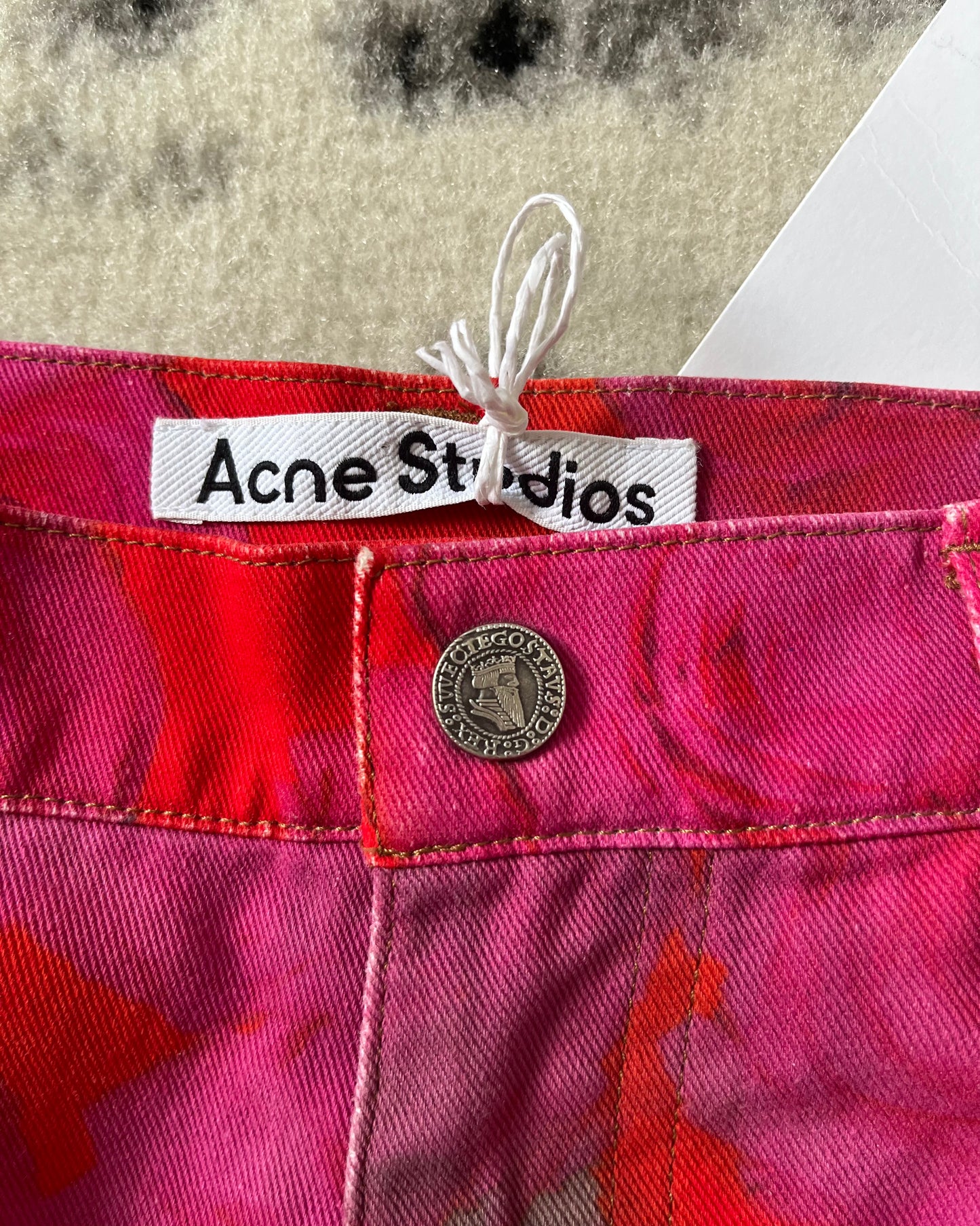 SS22 Acne Studios Artistic Rose Flared Pants (L)