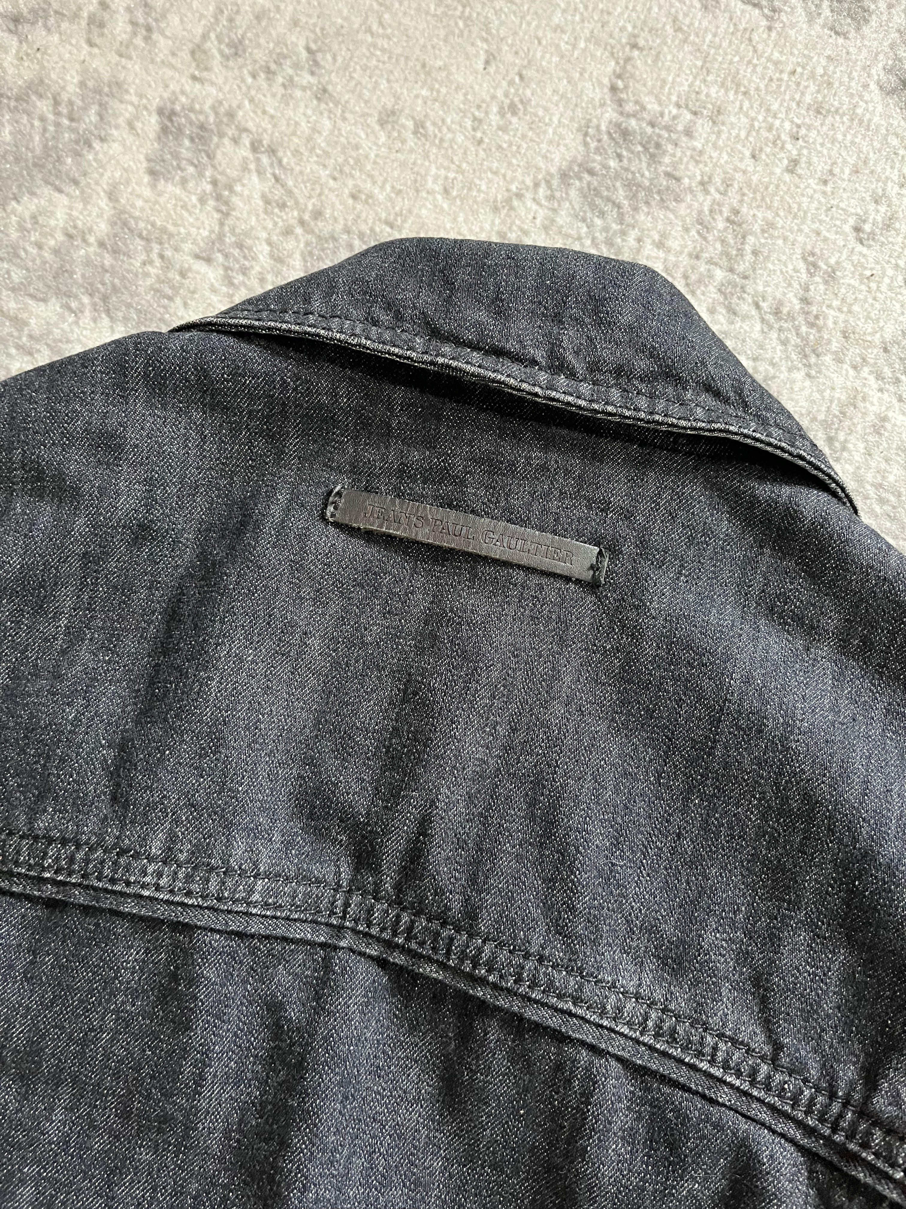 90s Jean Paul Gaultier Caban Denim Jacket