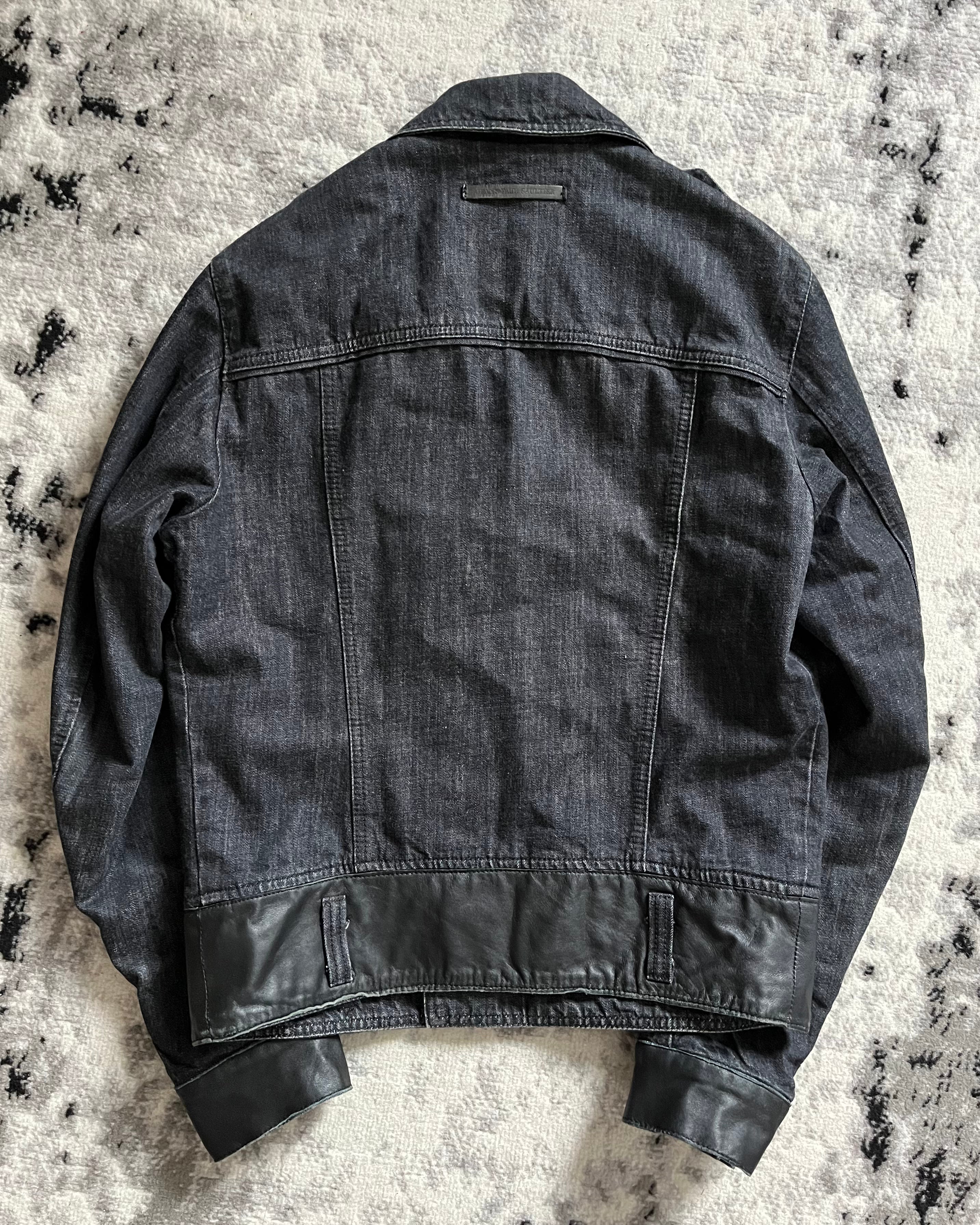 90s Jean Paul Gaultier Caban Denim Jacket