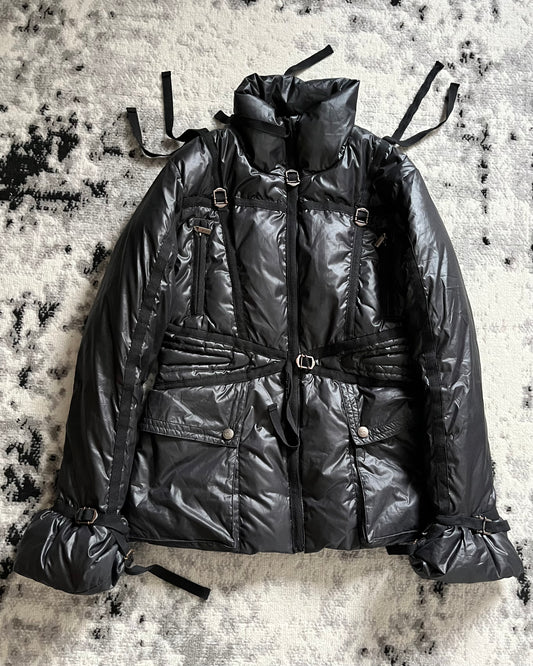 1990s Roberto Cavalli Parachute Harness Puffer Jacket (M)