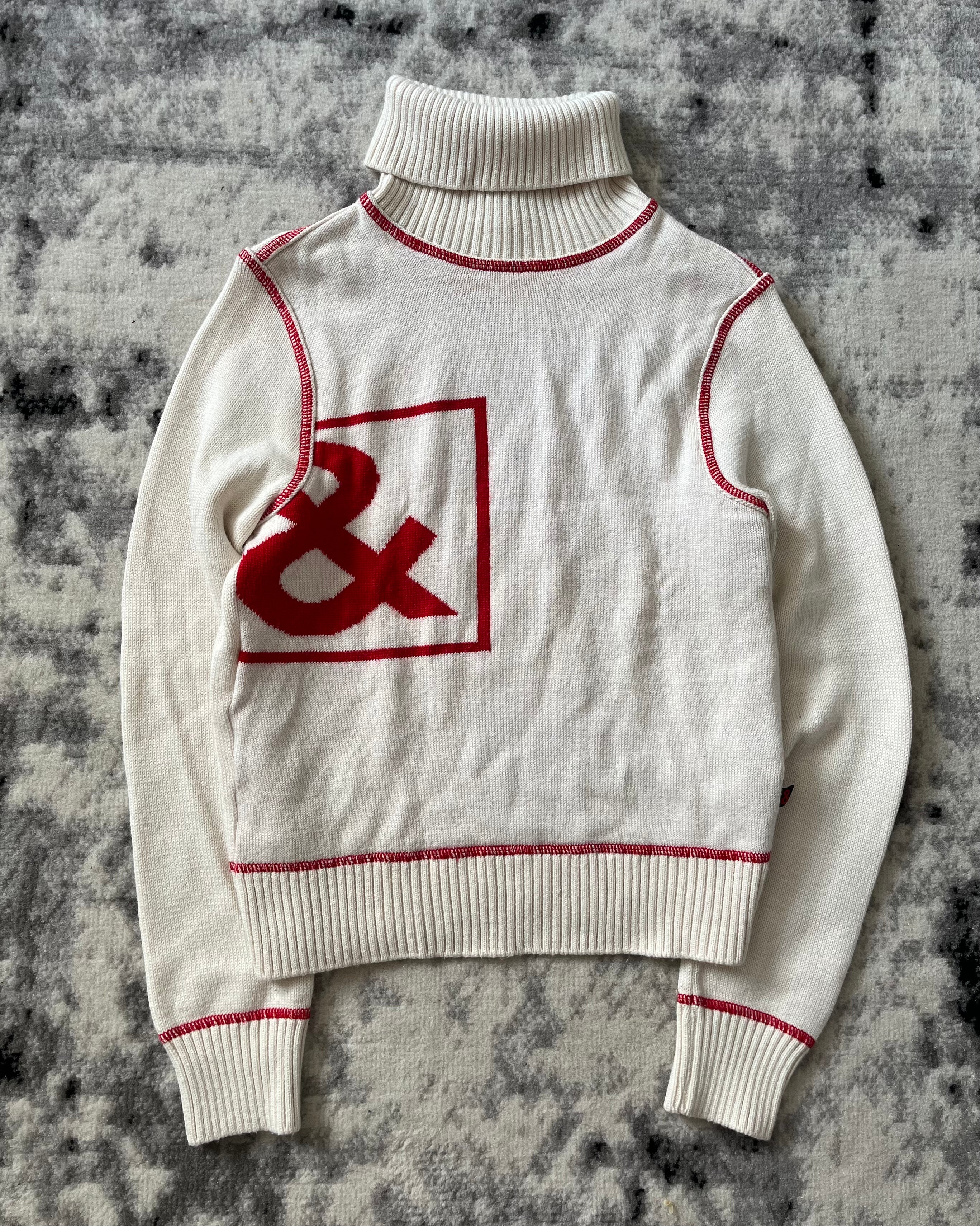 00年代 ドルチェ&amp;ガッバーナ カジュアル「&amp;」タートルネック(XS)