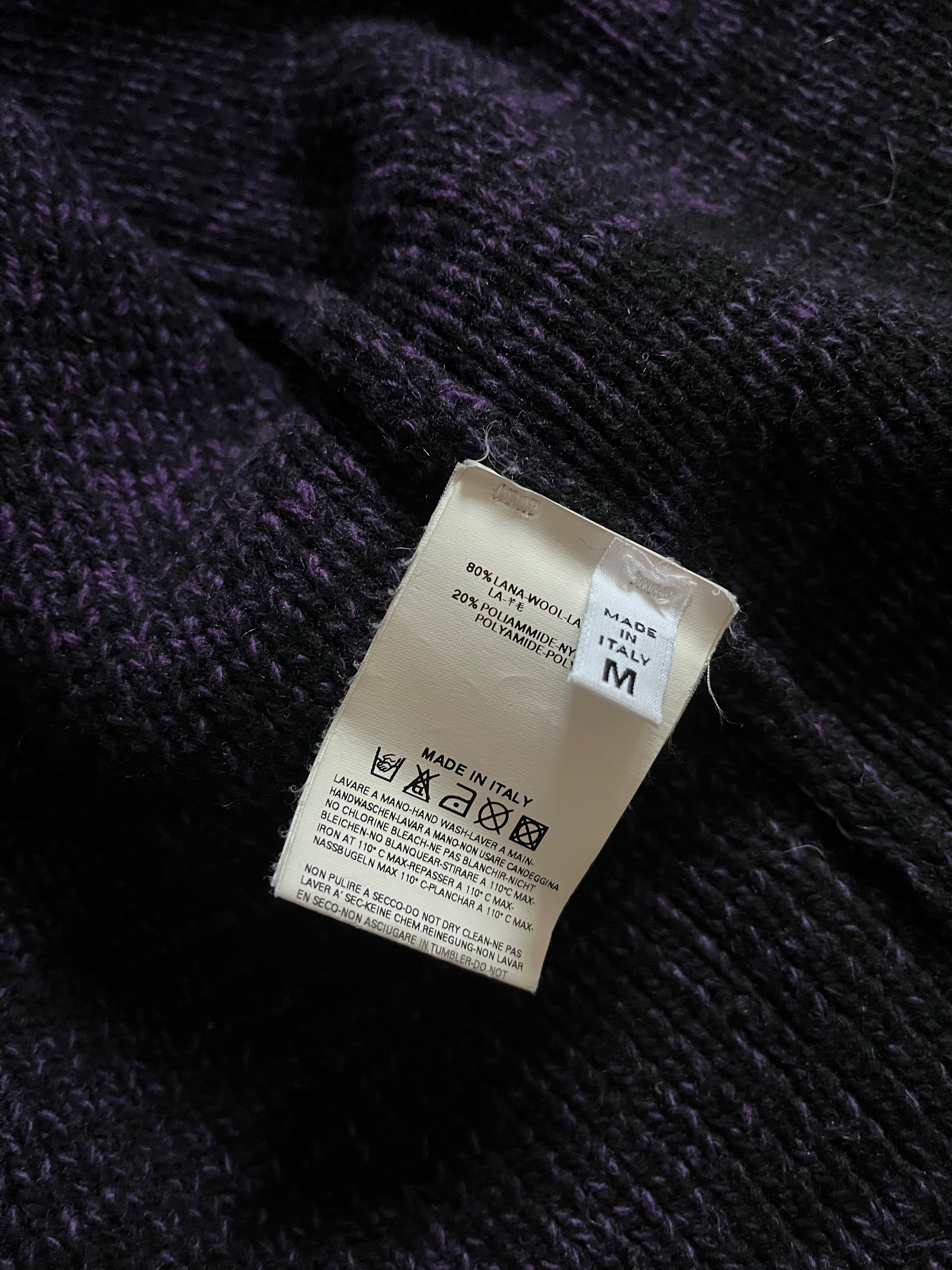 メゾン マルジェラ ネプチューン パープル カーディガン (XS/S)